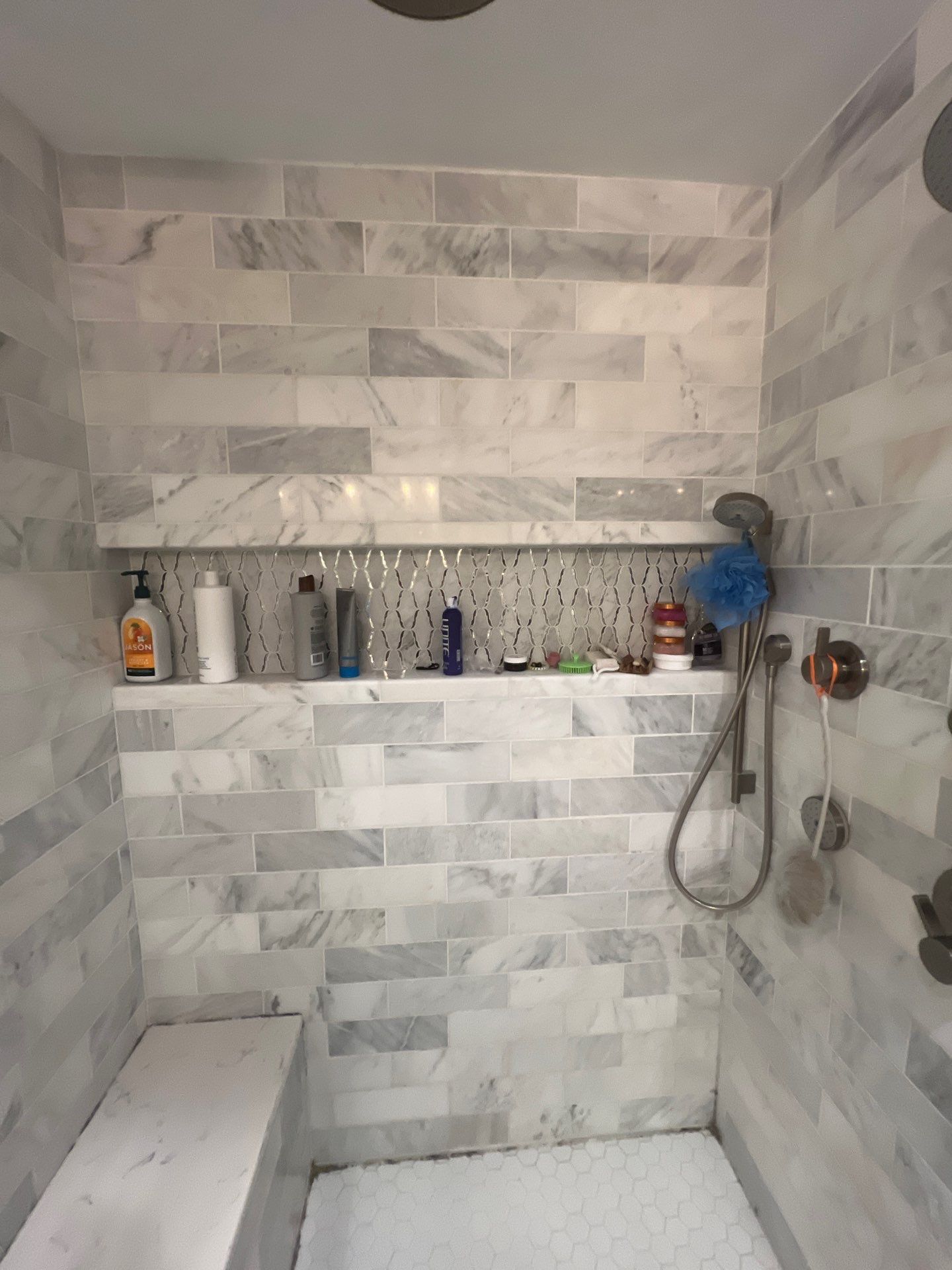 Existing tile shower was a rotting disaster by The Shower Company