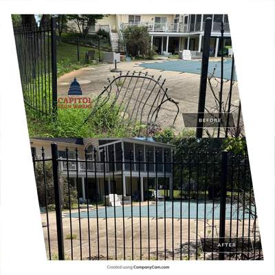 Traditional Iron Fence Replacement – Potomac, MD