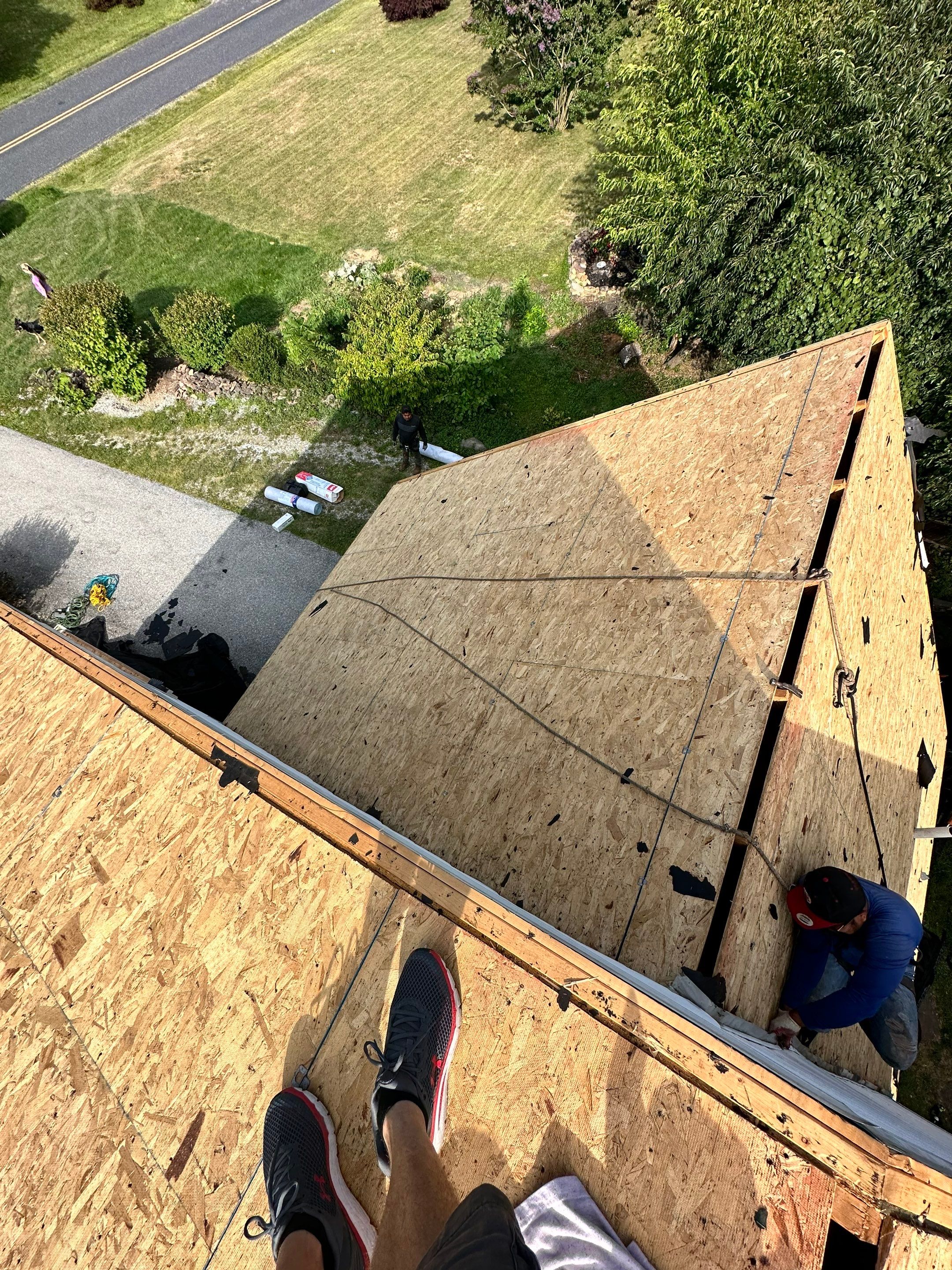 12" Mechanical Seam by Teflon Roofing