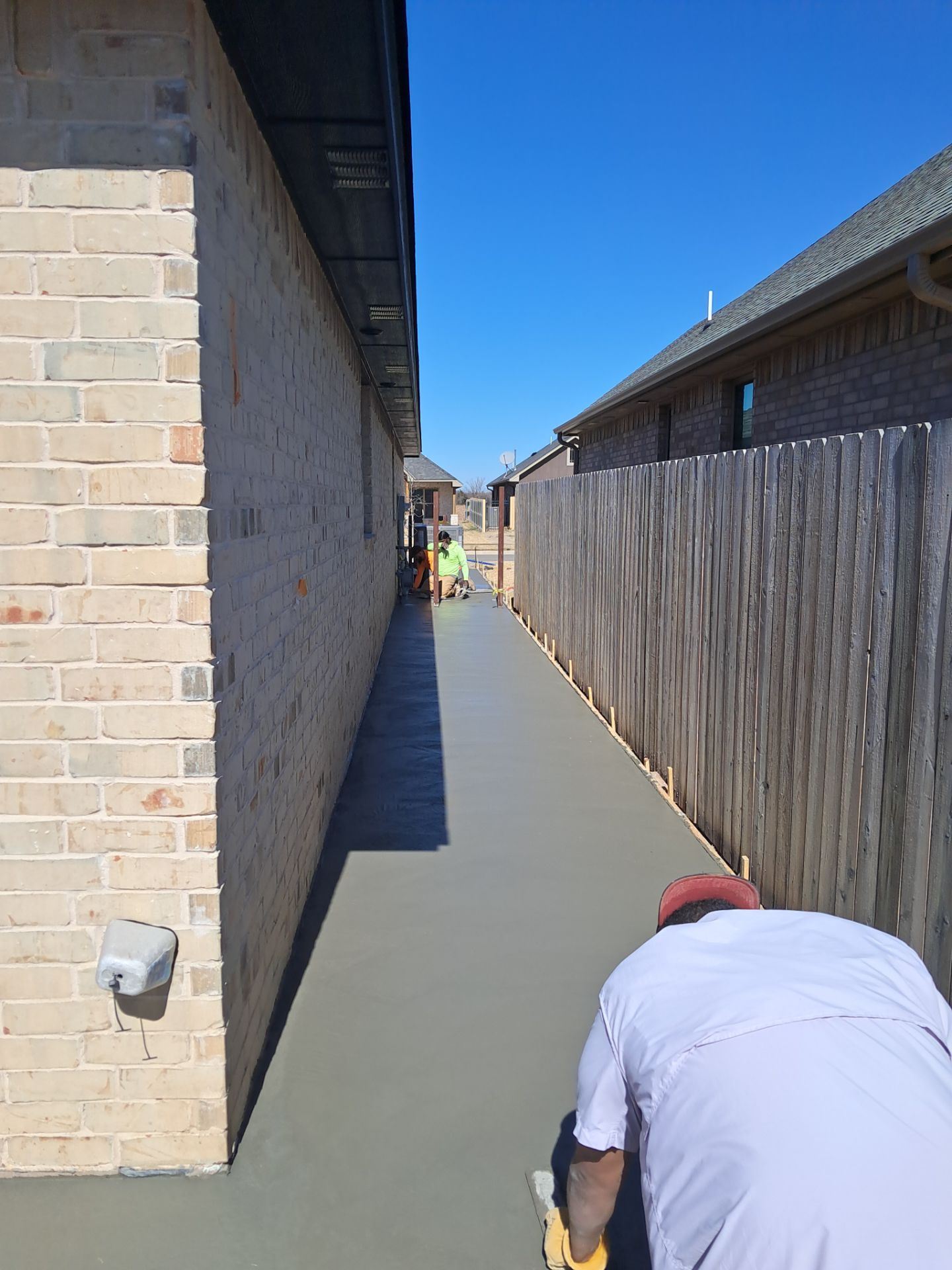 Concrete Sidewalk And Footer by Clays Services Inc