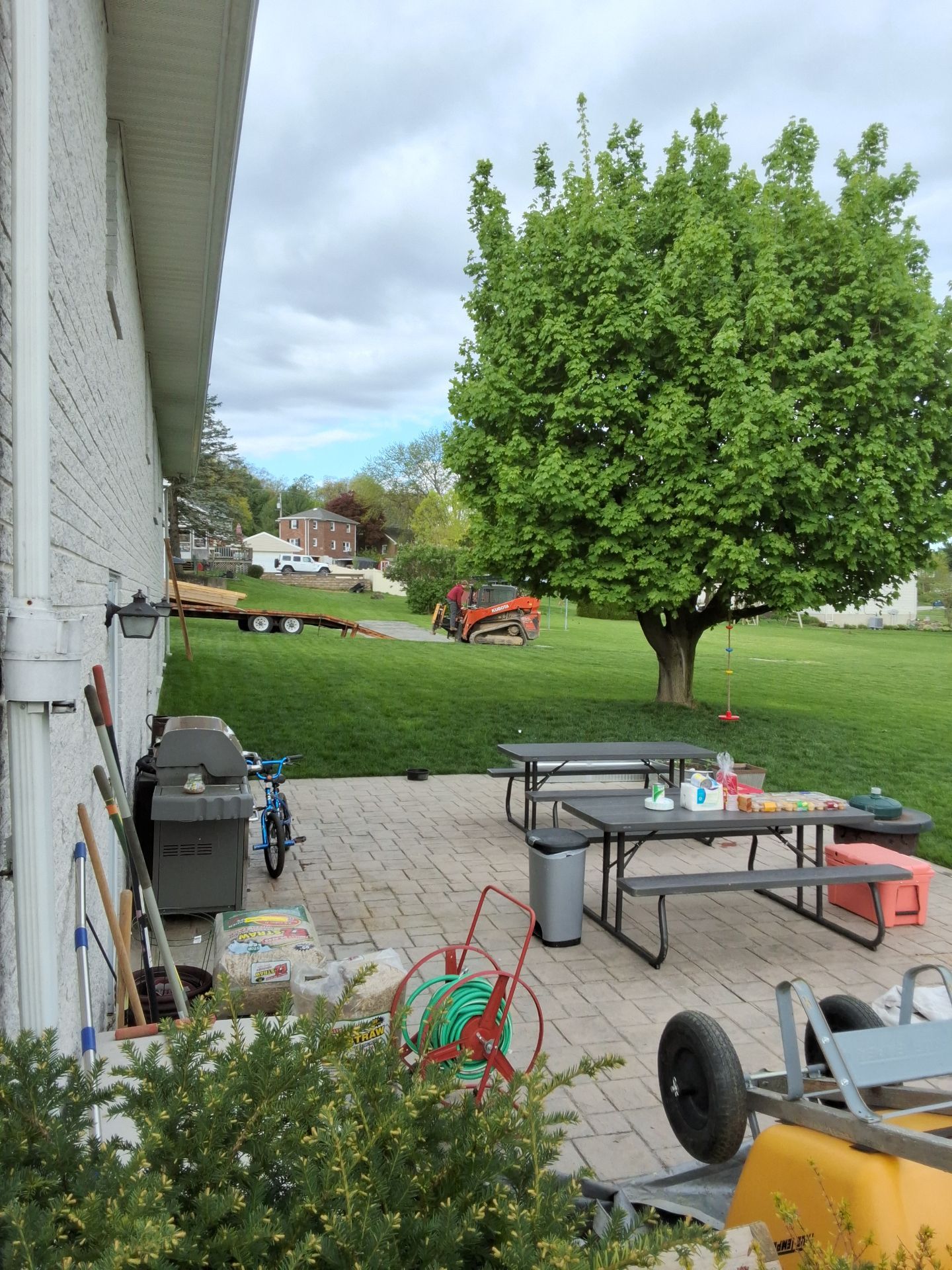 Picture Frame with Black Coated Wire by Kingdom Fence & Supply