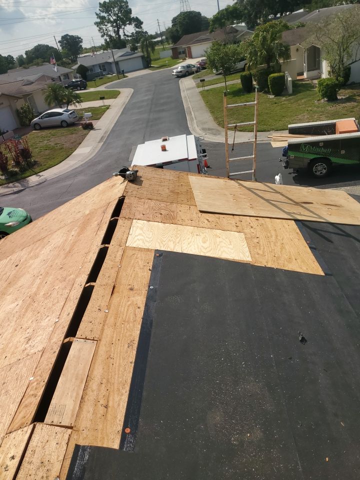 Project in Clearwater 33762 by Mitchell Roofing Company LLC