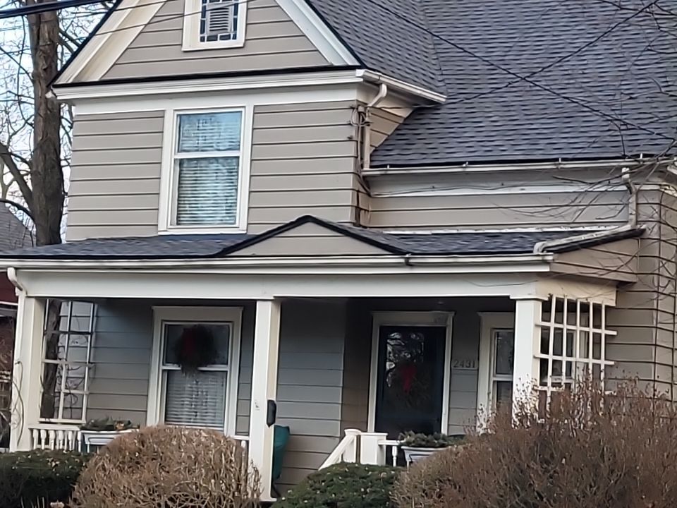 ATLAS PINNACLE COLOR: PRISTINE PEWTER DRIP EDGE: BLACK by Eagle Eye Roofing