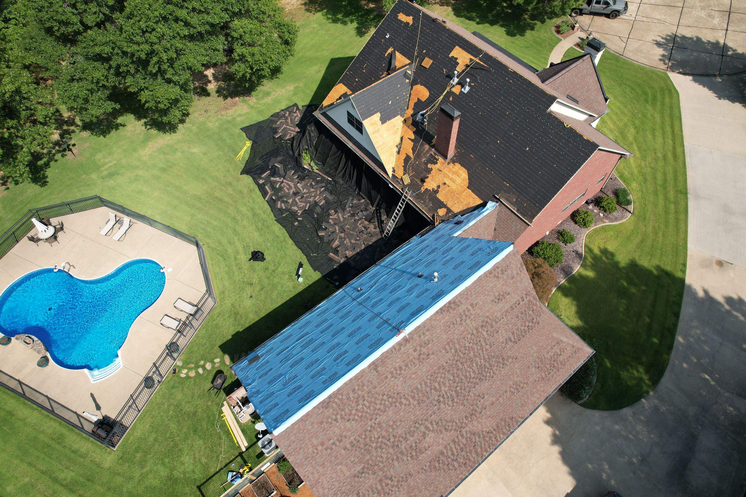 Residential Roof Replacement in Hope AR by Hostetler Roofing