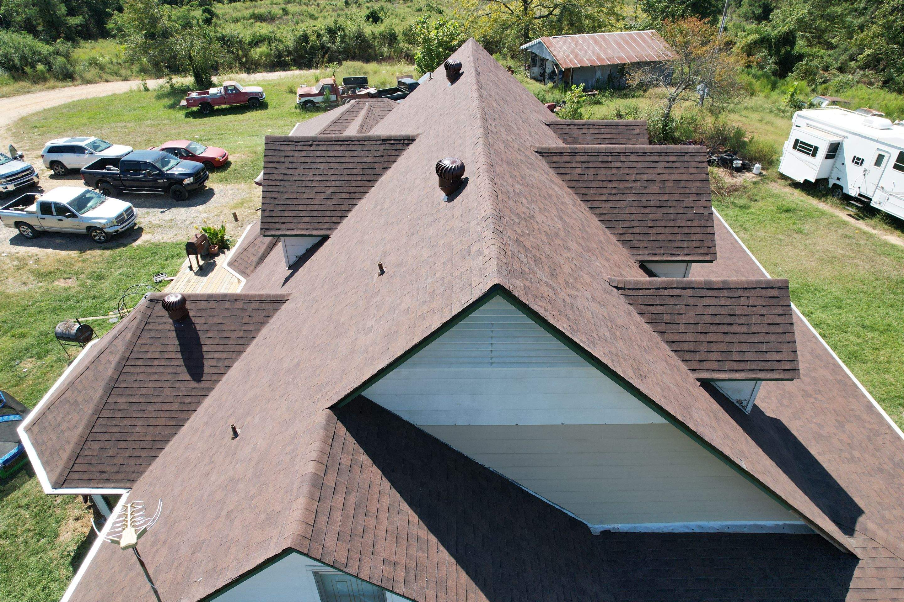 Residential Roofing Installation using Malarkey Highlander NEX by Hostetler Roofing