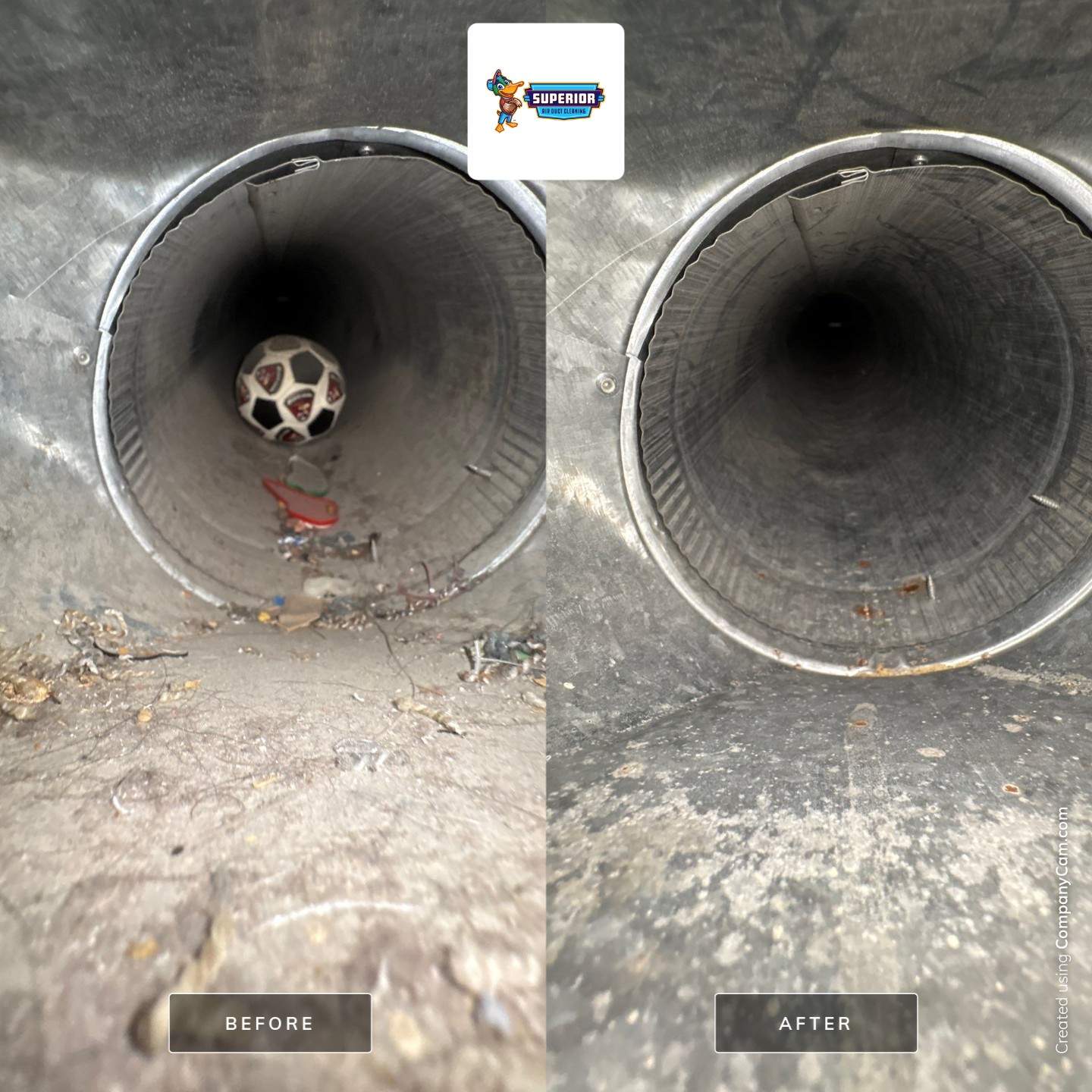Air Duct Cleaning With a Vacuum Truck in Aliquippa, PA by Superior Air Duct Cleaning