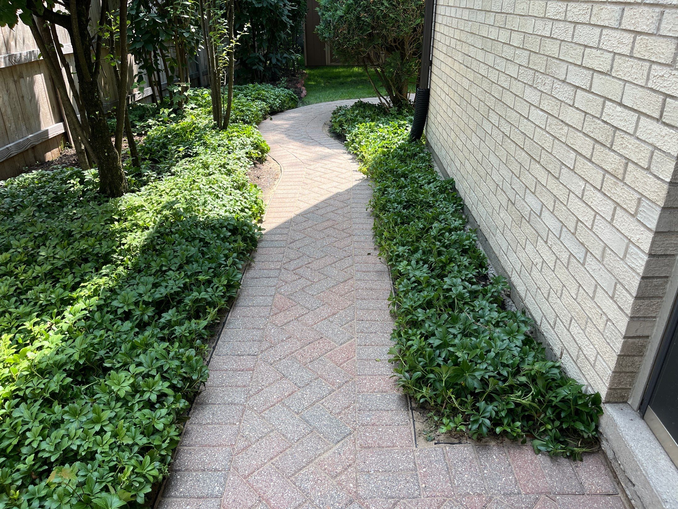 Brick paver clean, sand and seal.  using Surebond SB-1300 by Northern Power Washing LLC.