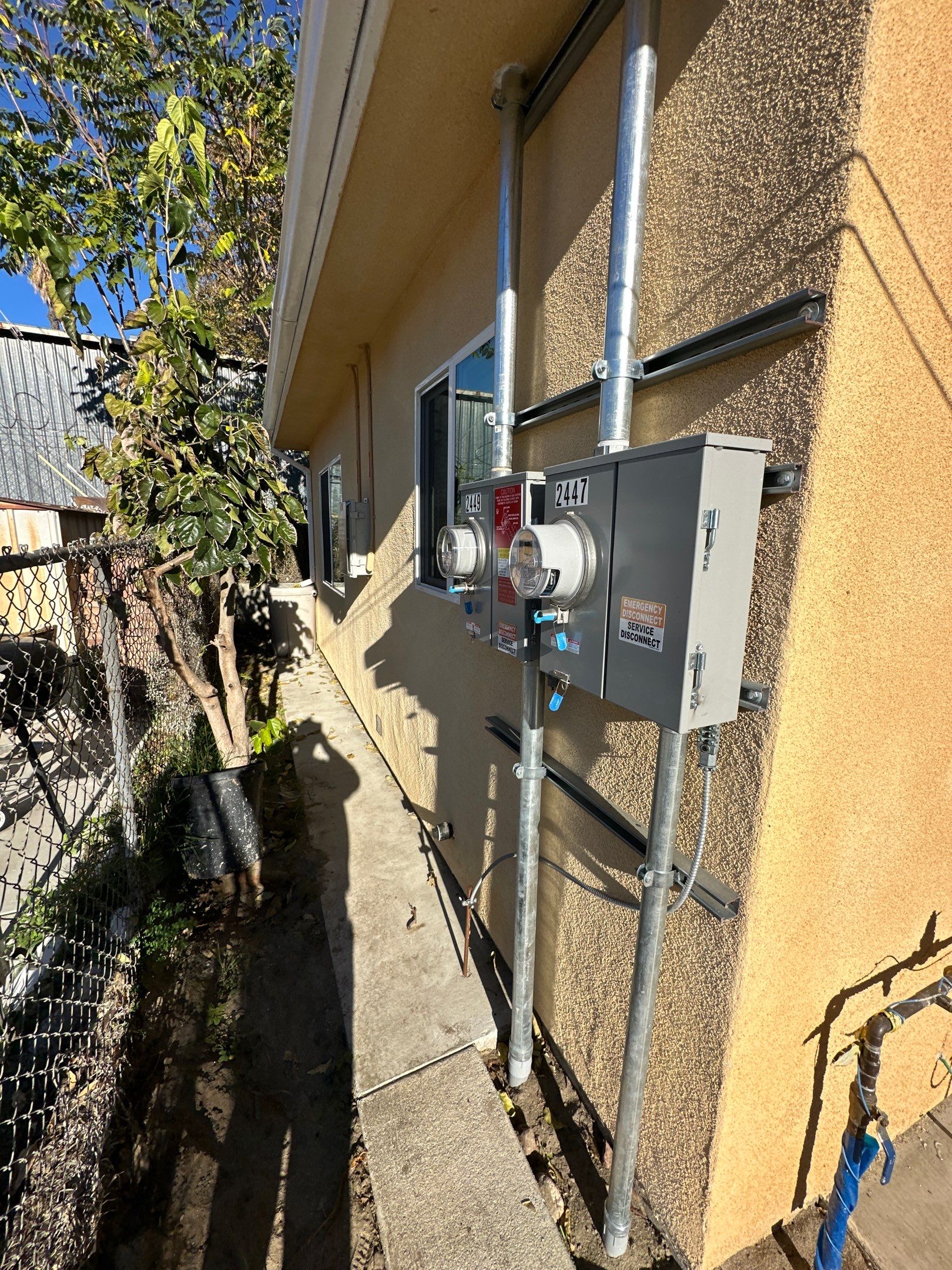 Eight Black Panels Solar Installation in Los Angeles by AWS Solar