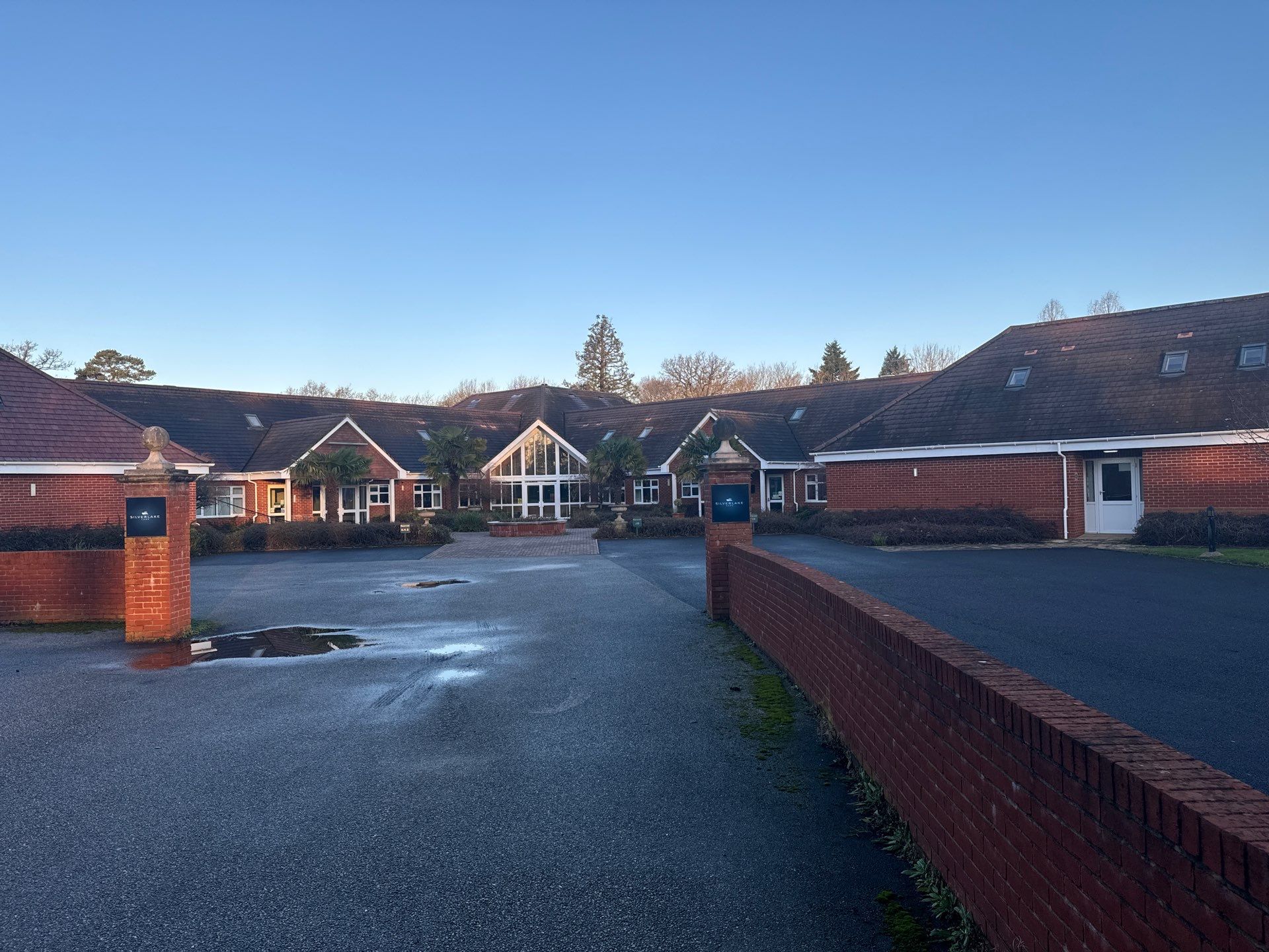 Large Care Home Roof Clean using Mosmatic FSC and Biocide by Ges Exterior Cleaning ltd