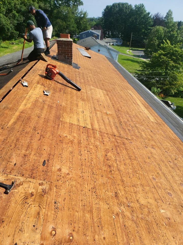 Residential Roofing Installation using Owens Corning Duration Driftwood by A Plus Exterior