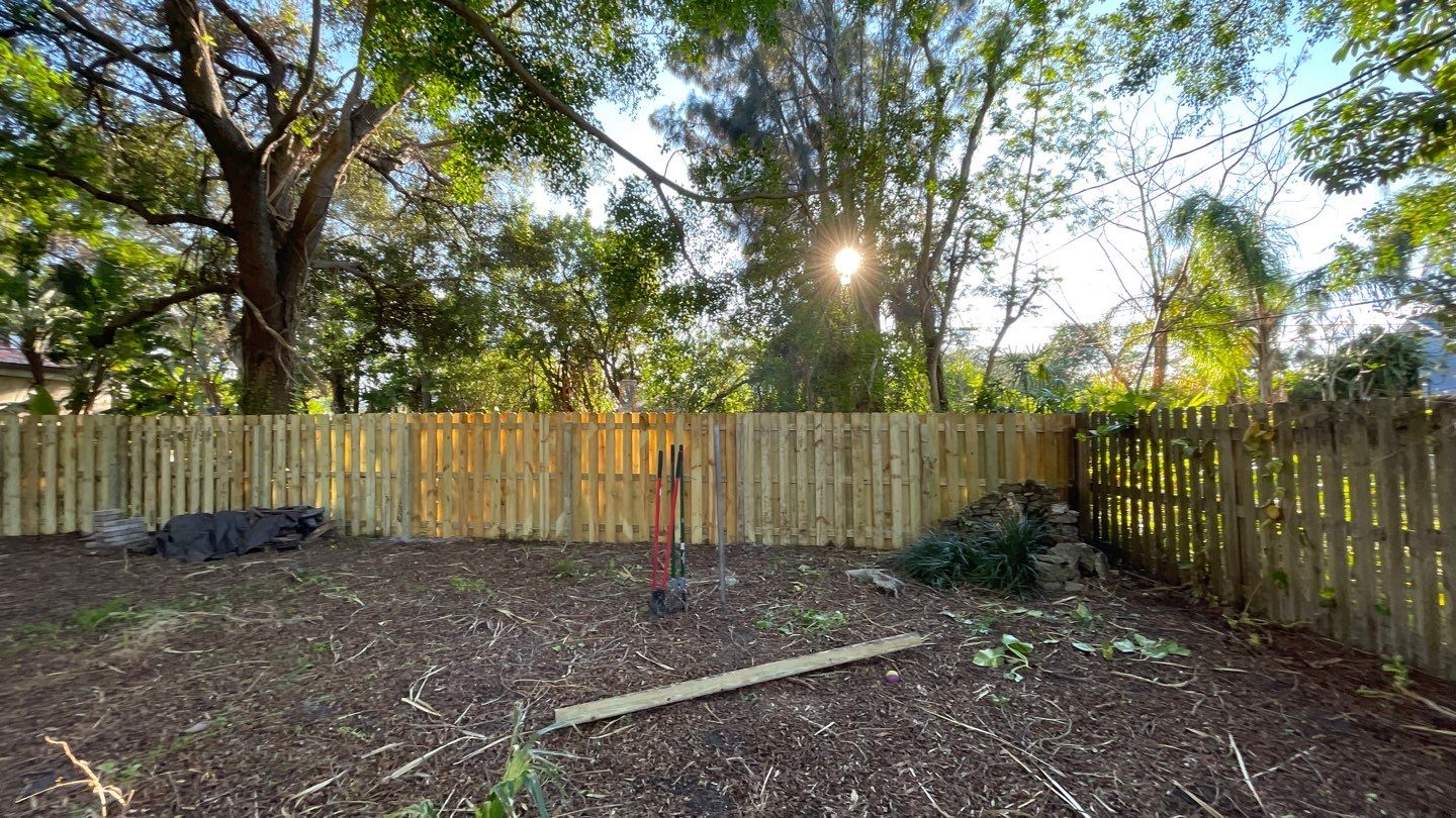 Wood Fence Installation using Shadowbox Wood Fence by Asap fence and gates, LLC