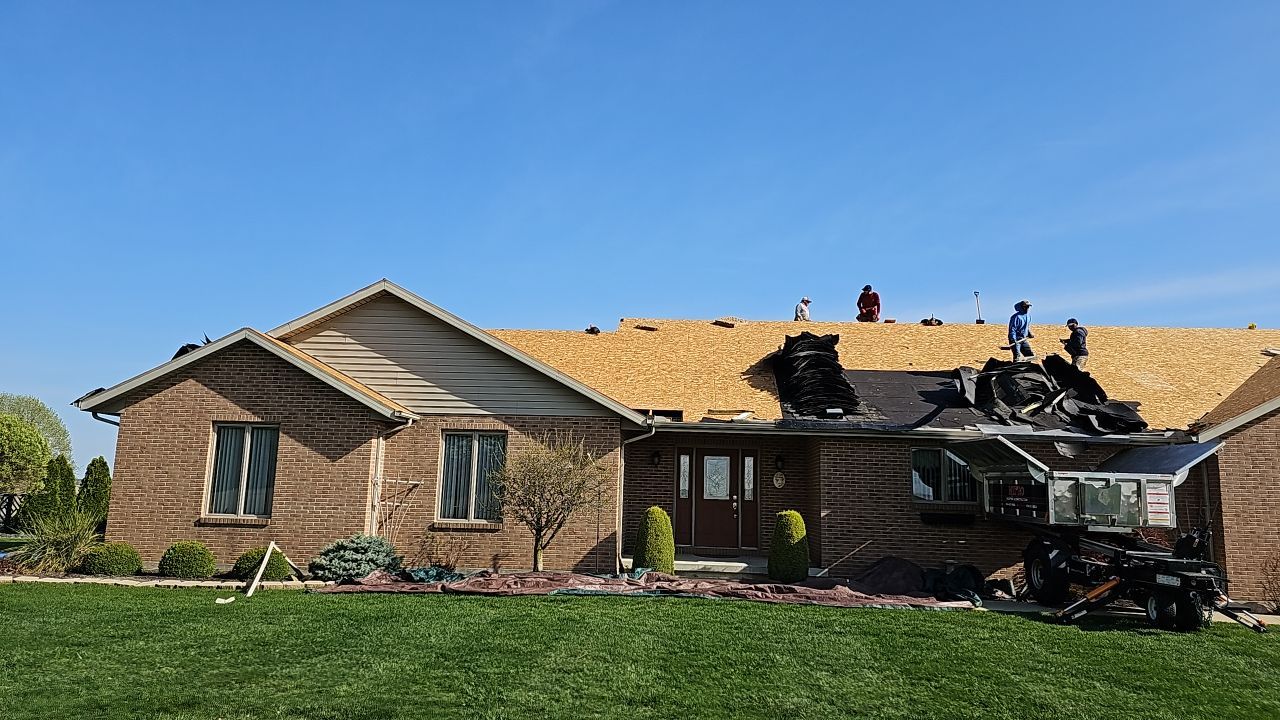 Residential Roofing Installation using GAF Timberline HDZ Mission Brown by Nitro Roofing and Construction