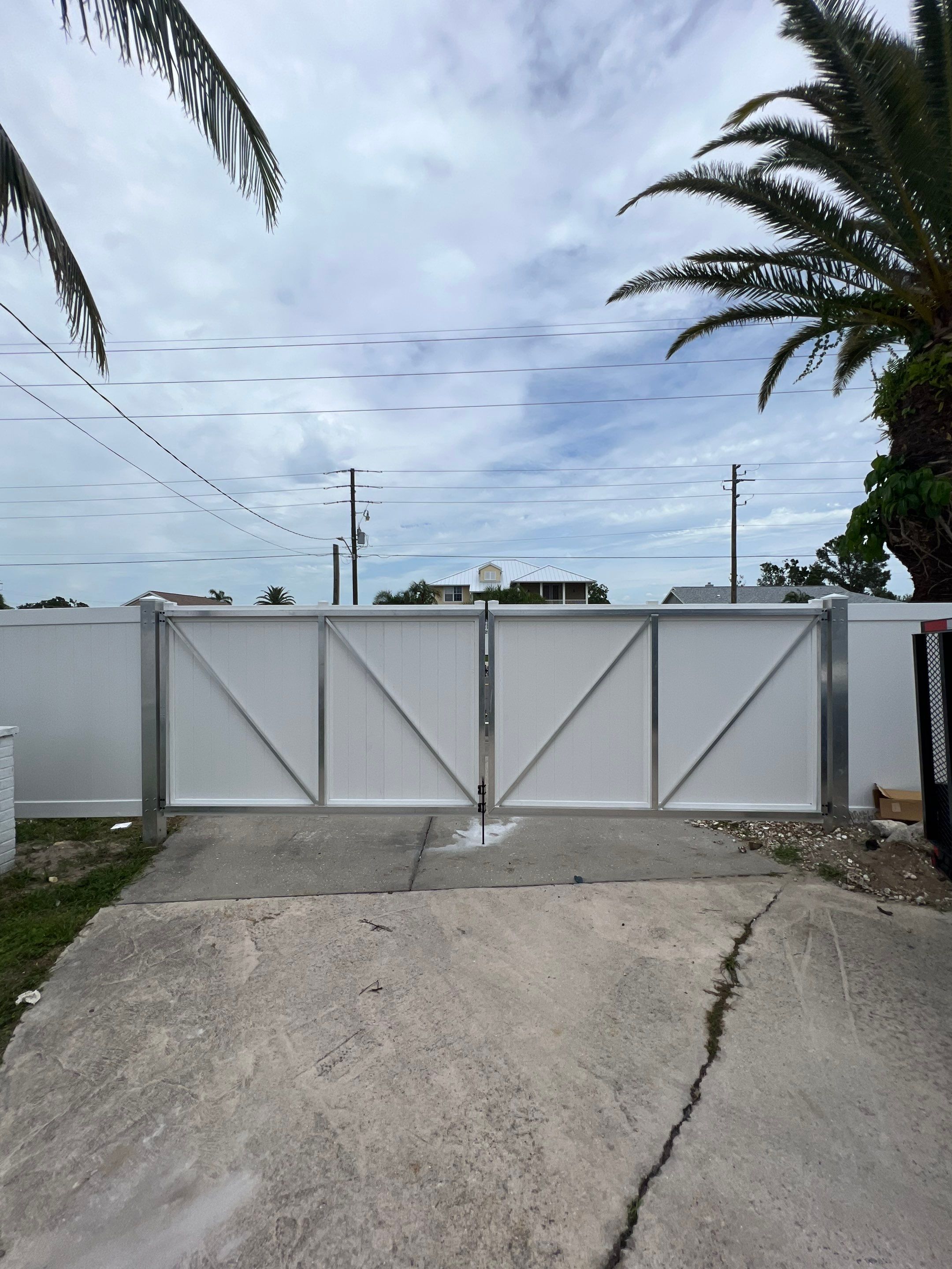 Vinyl Fence Installation using Vinyl Privacy Fence  by Asap fence and gates, LLC
