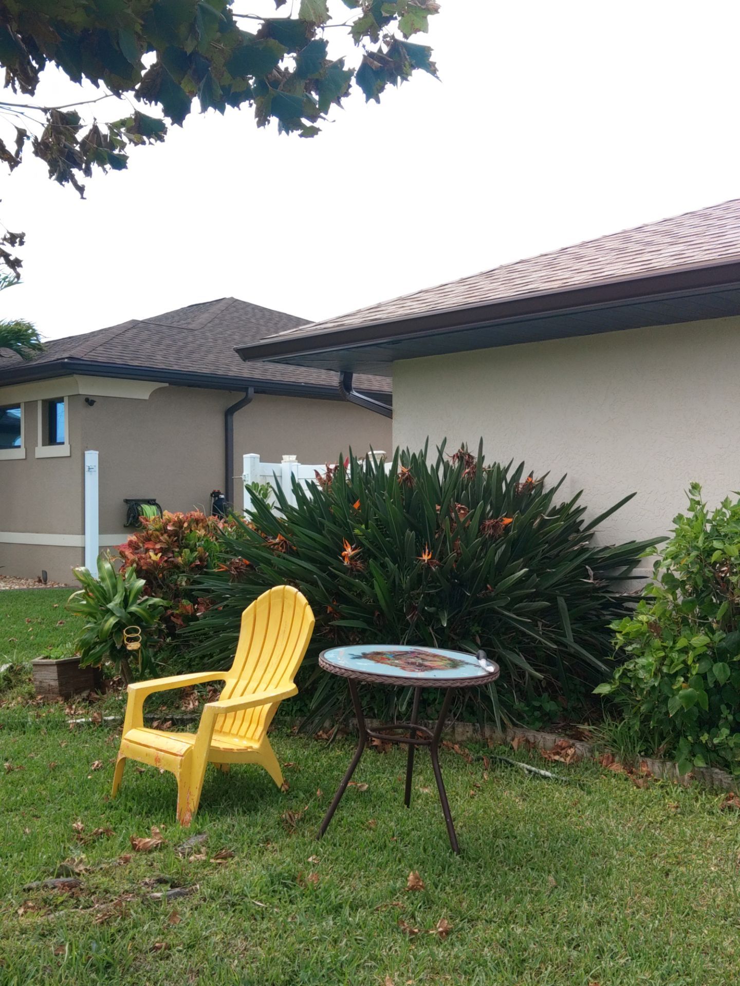 Brown Gutters in Cape Coral FL by Gutter Professors
