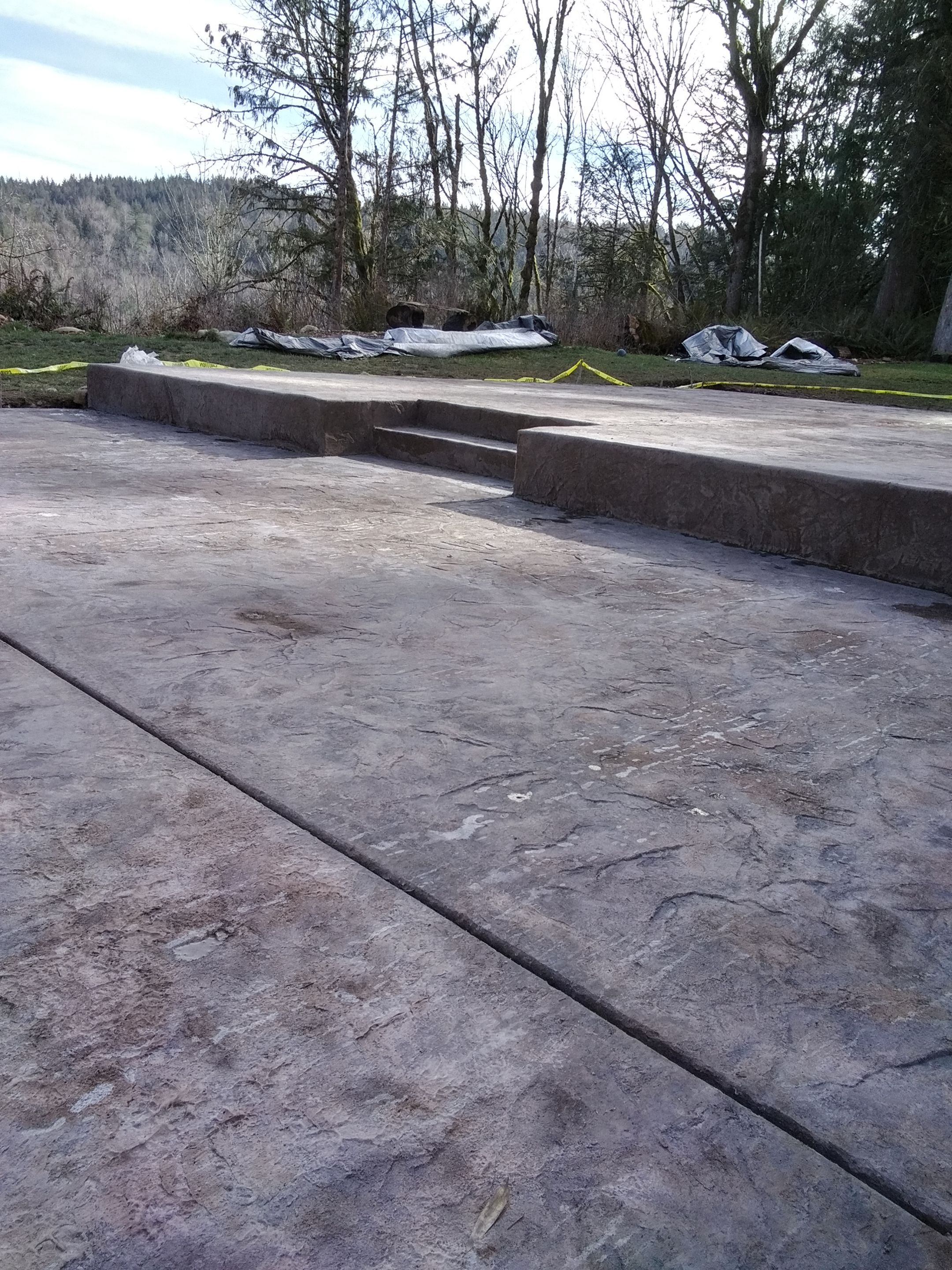 Mandy | Stamped Concrete Patio & Driveway by Jireh Asphalt & Concrete Inc 