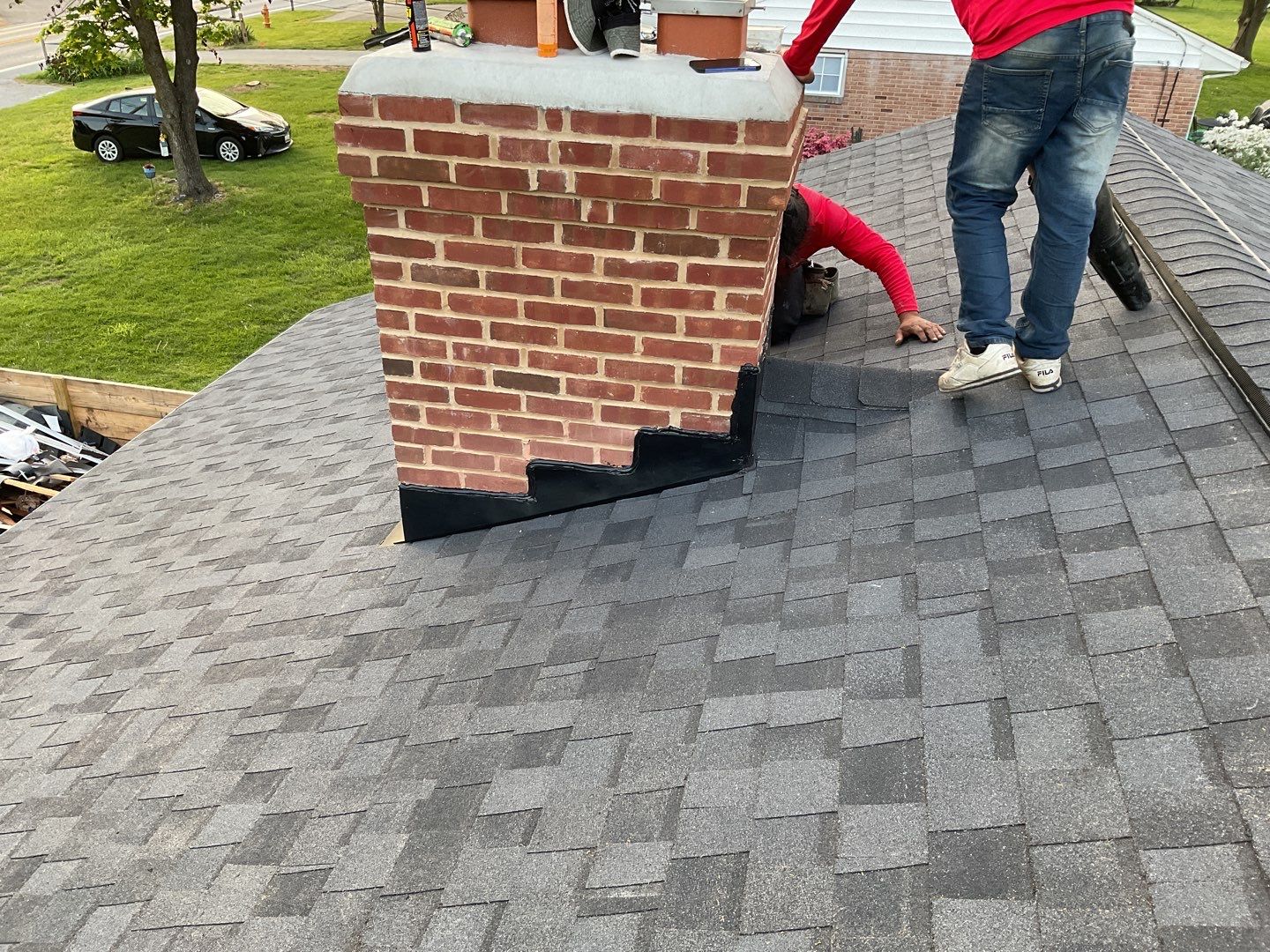 Residential Roofing Installation using CertainTeed Shingles by Alpha Design Services