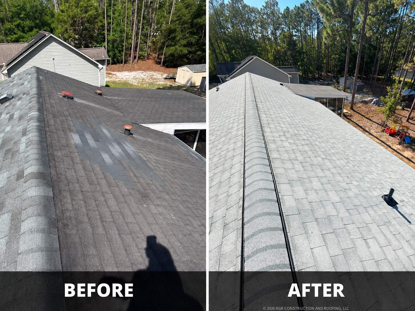 Shingle Roof Replacement in Boiling Spring Lakes, NC