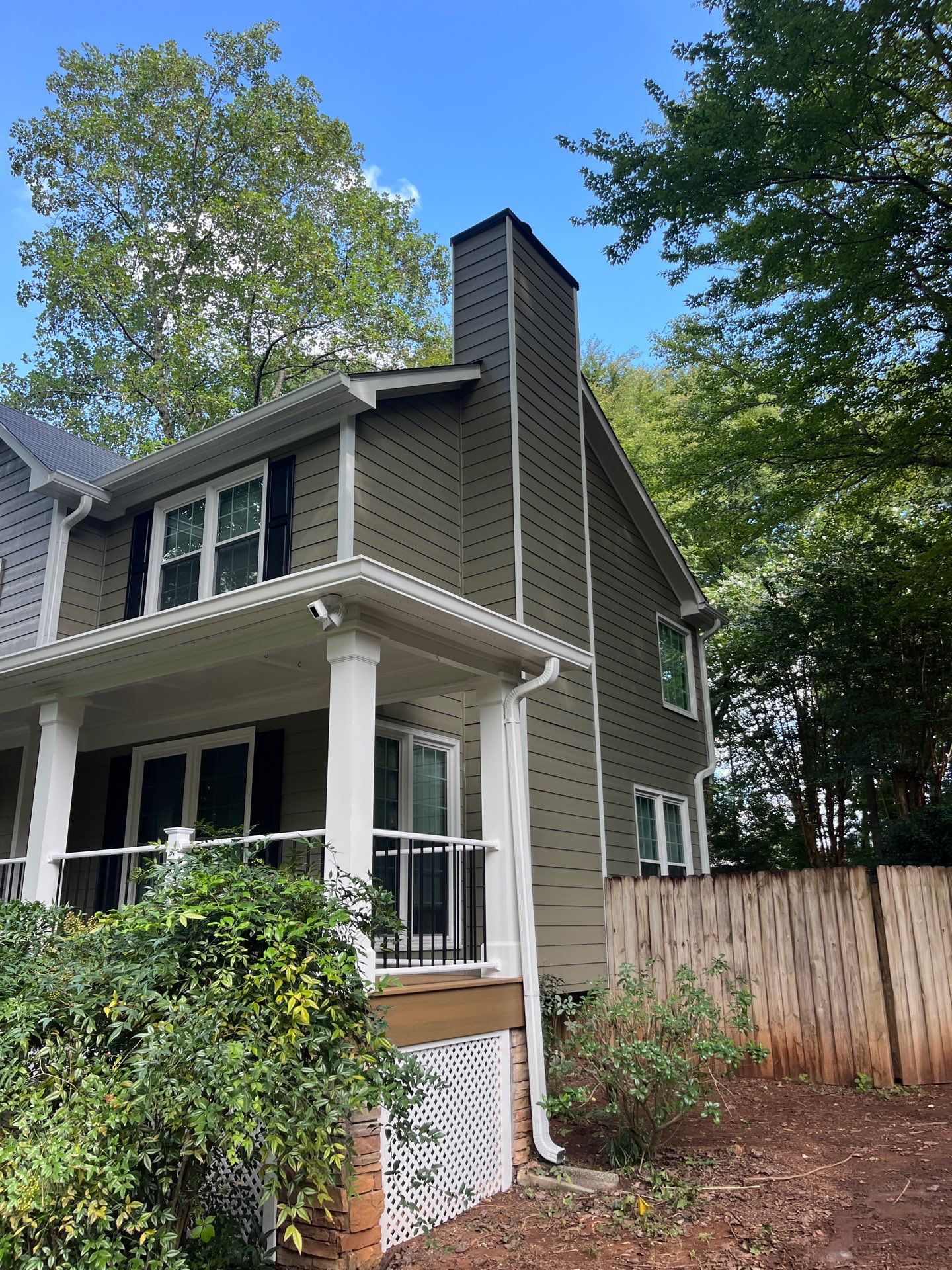 Siding, Rotten Wood, and Lattice Replacement with Exterior Painting by Nelson Exteriors
