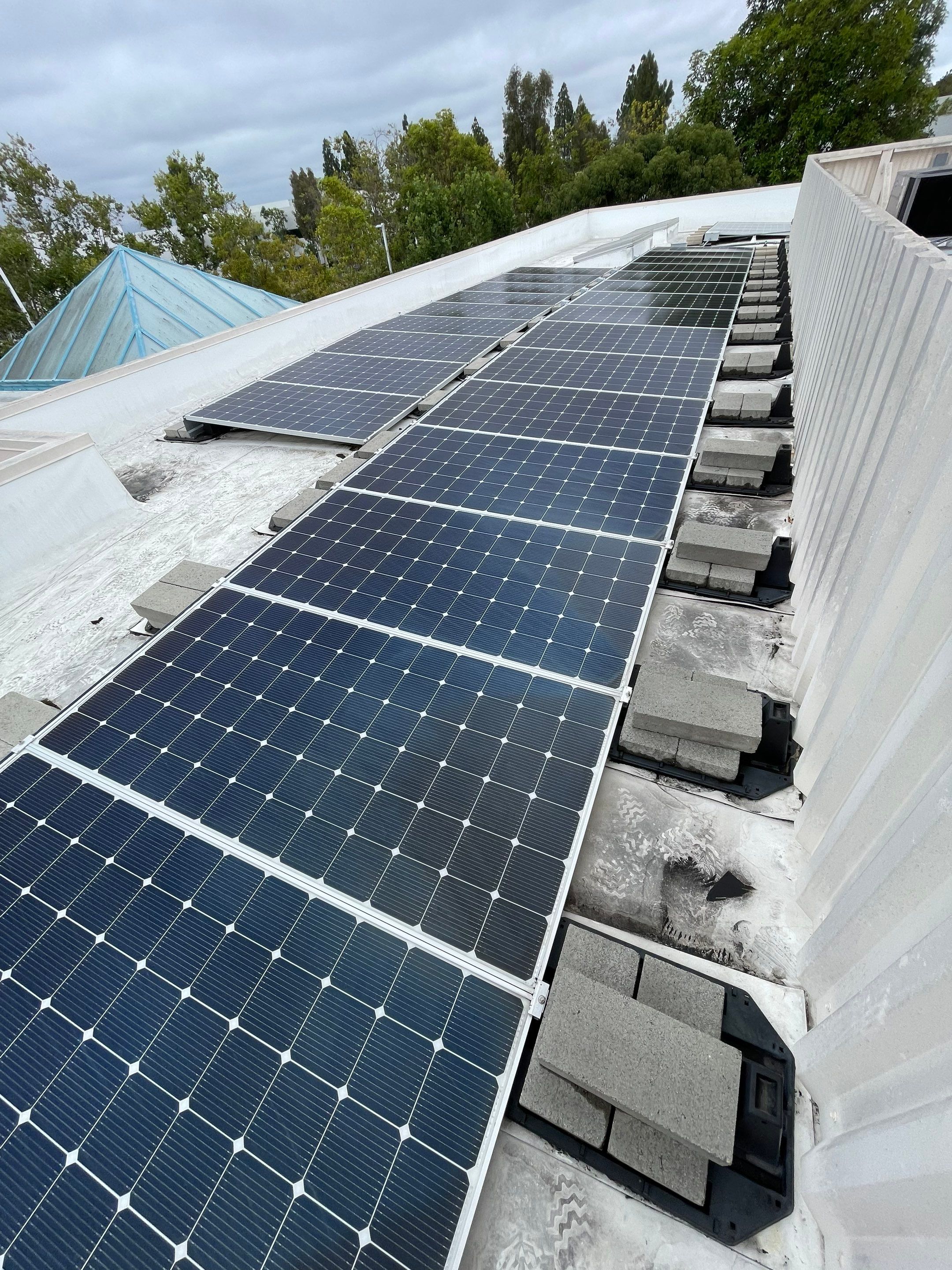 Commercial Solar Cleaning by Palm Coast Solar Cleaning