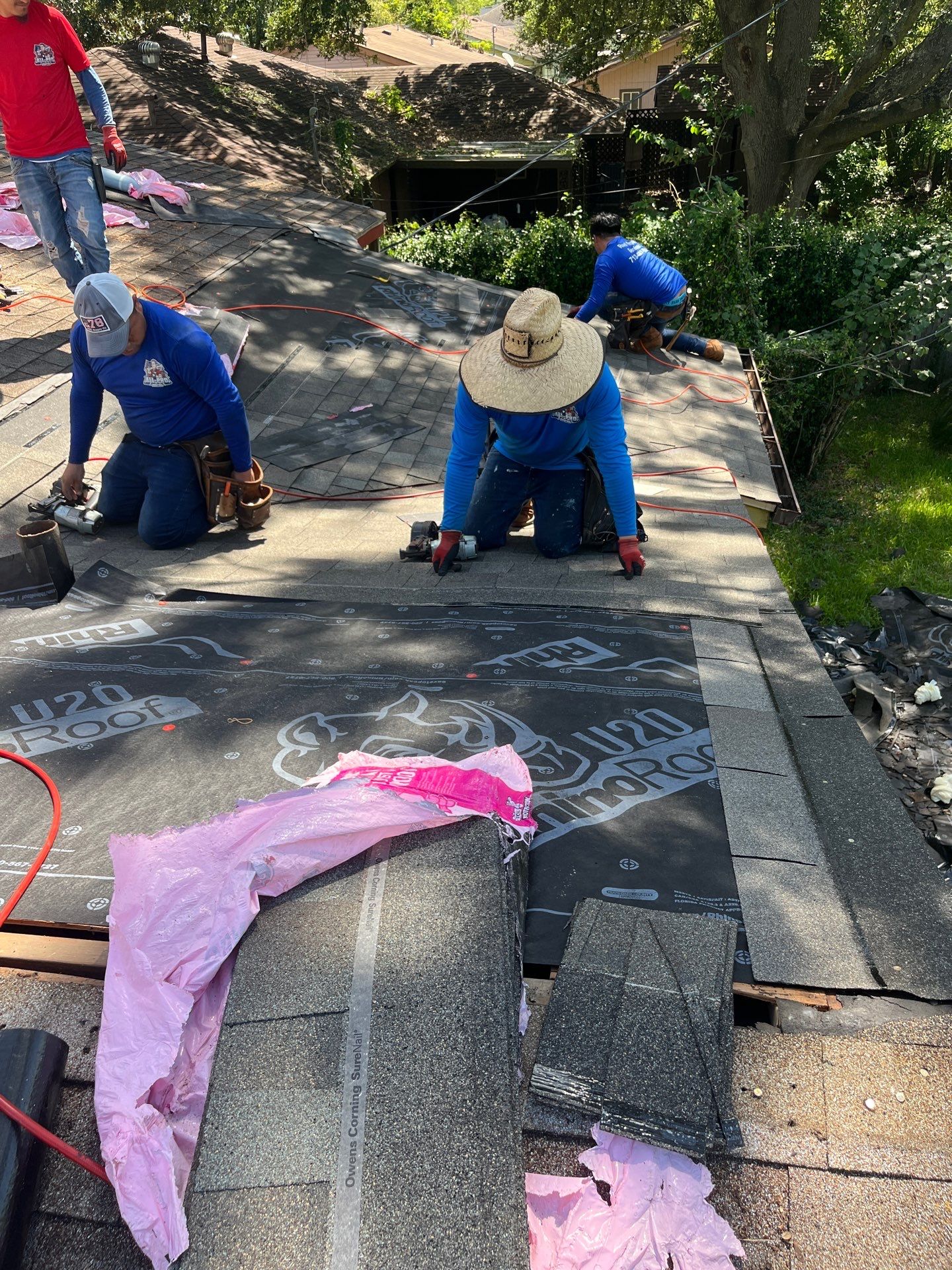 Residential Roofing Installation using Owen's Corning Duration (Lifetime) Shingles by Roof Repair Services LLC