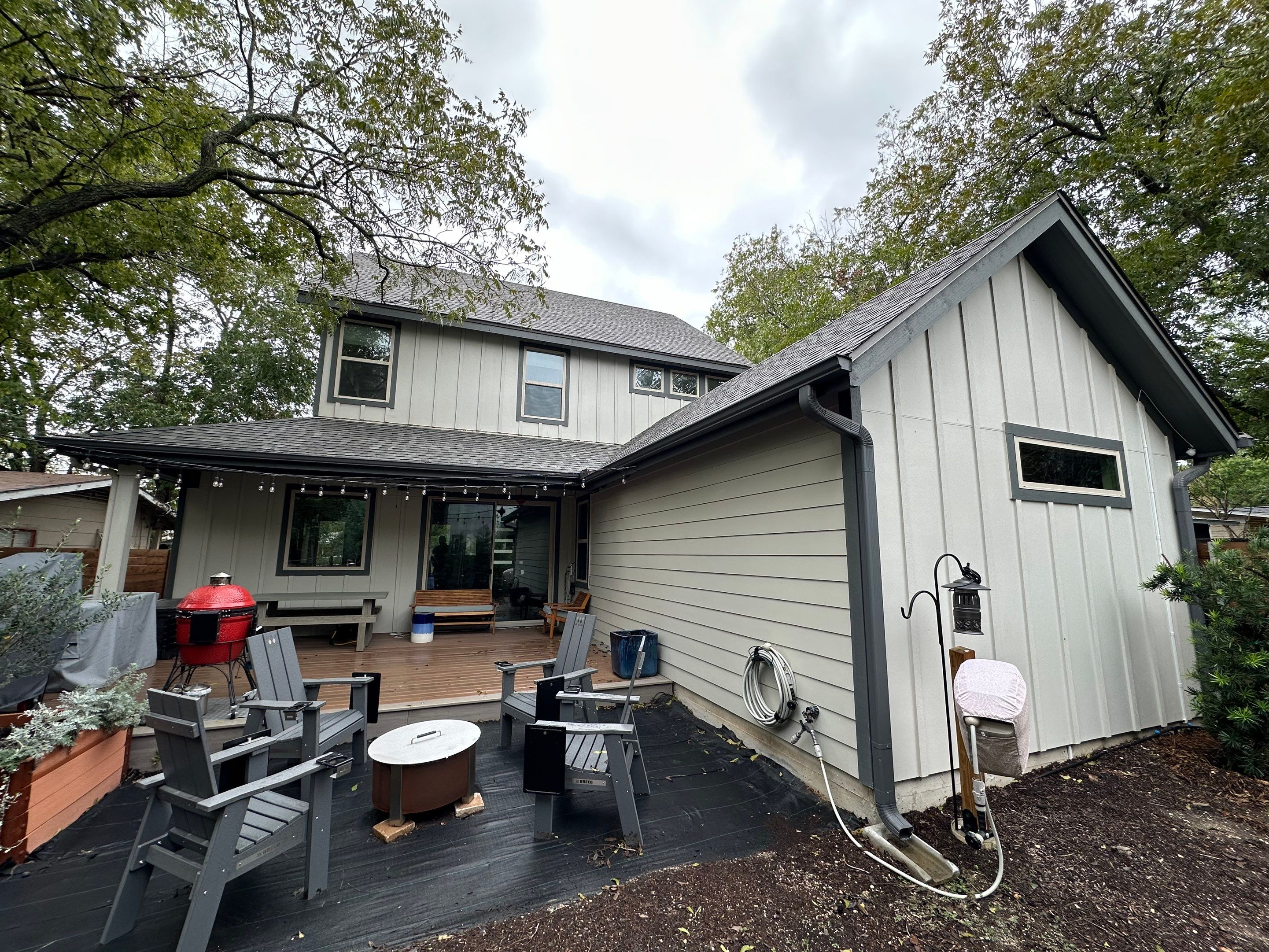 Modern Two-Story Re-Roof in Austin by Skywall Construction LLC