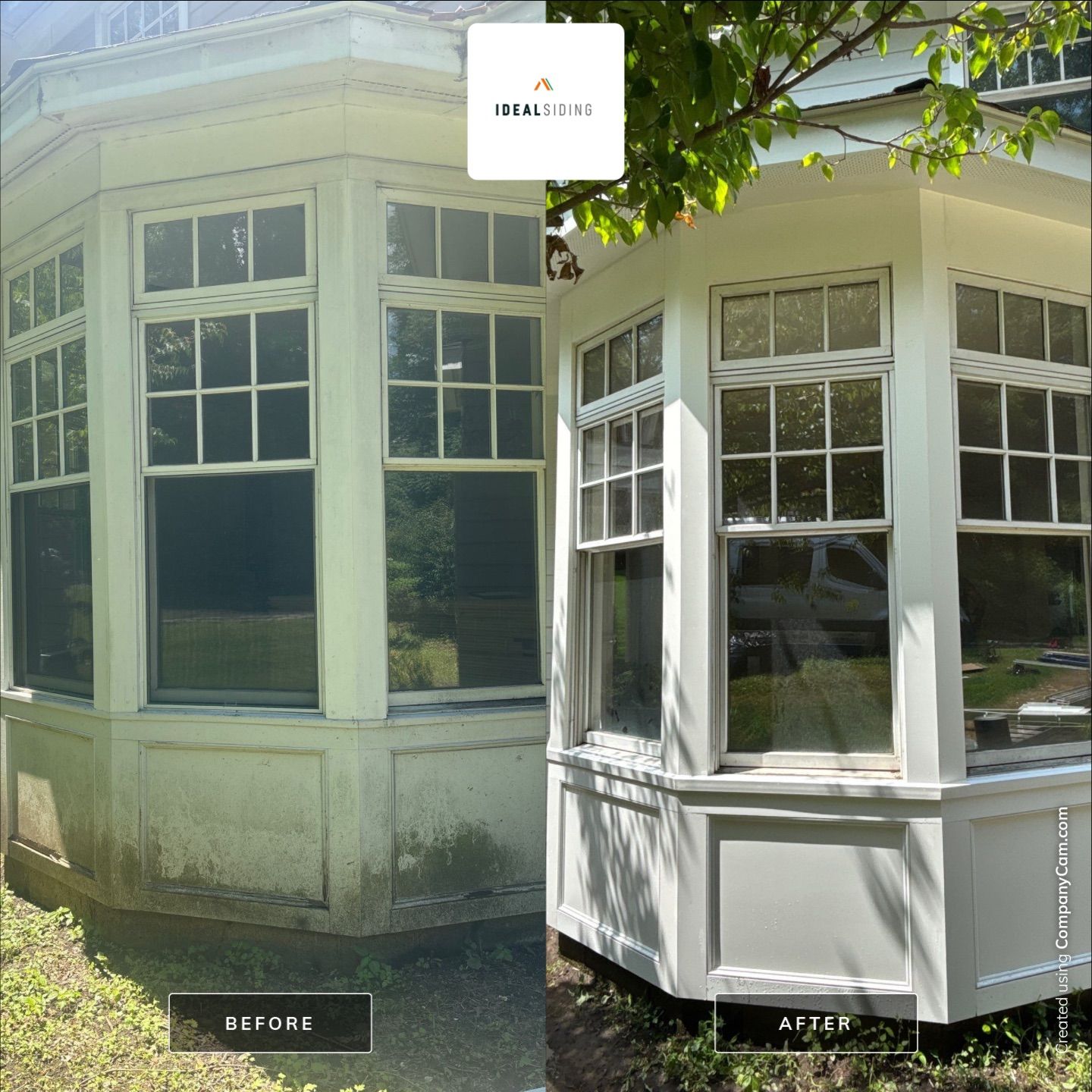 James Hardie Lap and Board & Batten Colonial in Briarcliff Manor, NY by Ideal Siding - Westchester