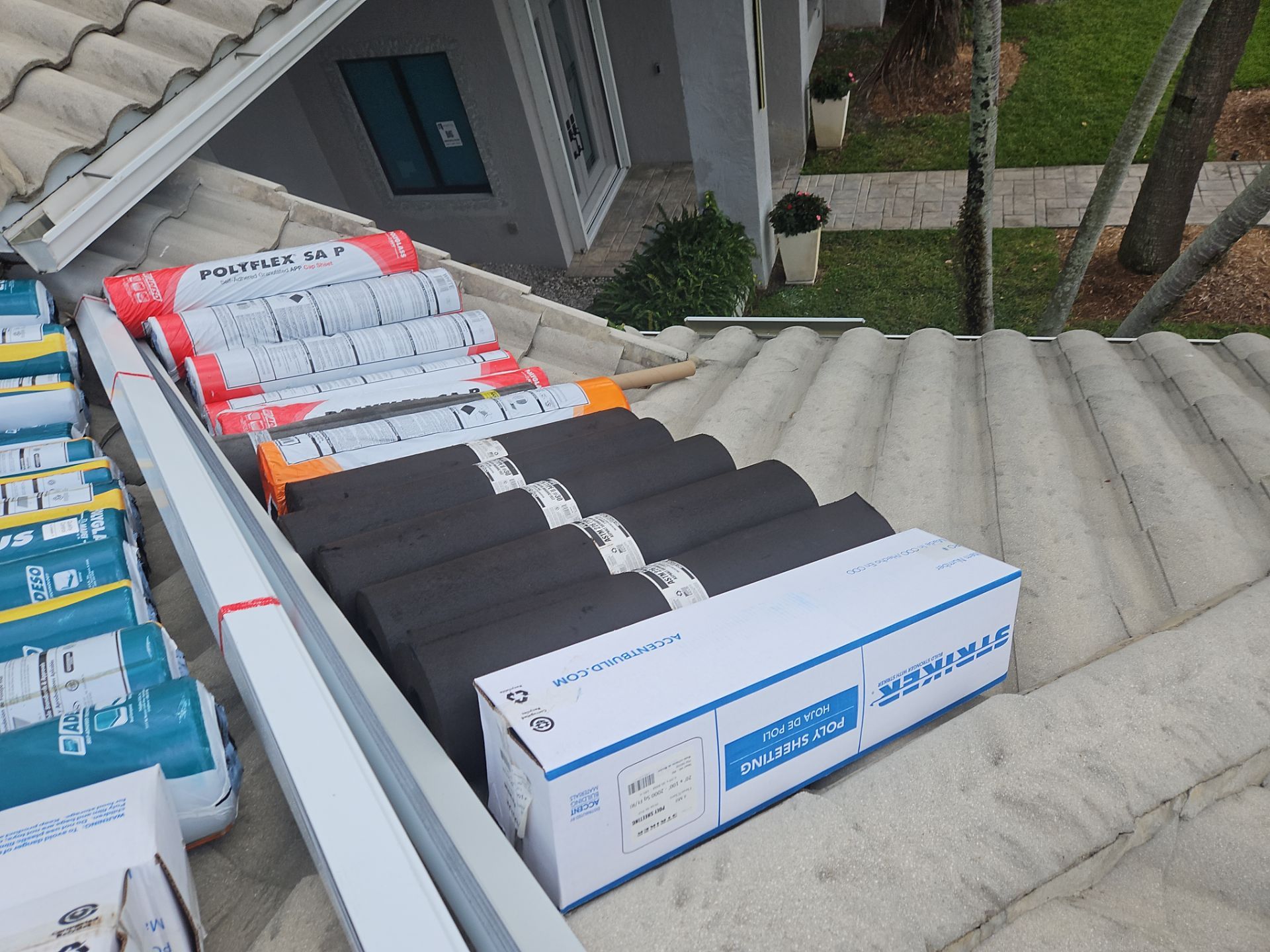 Residential Roofing Installation using Westlake Roofing Tile by BLUES BROTHERS ROOFING