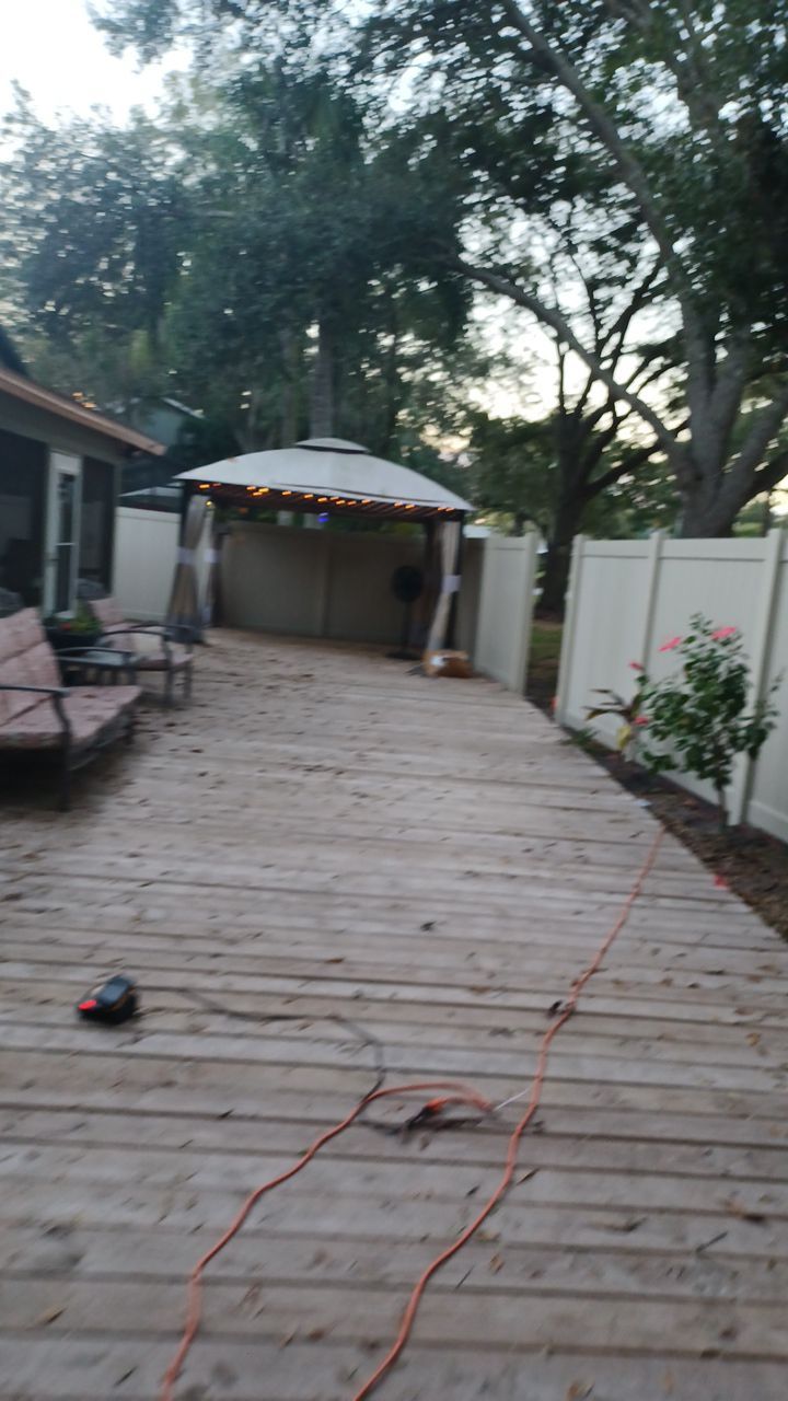 Sarasota, FL 6ft. Tall Tan Vinyl Privacy Fence  by Asap fence and gates, LLC