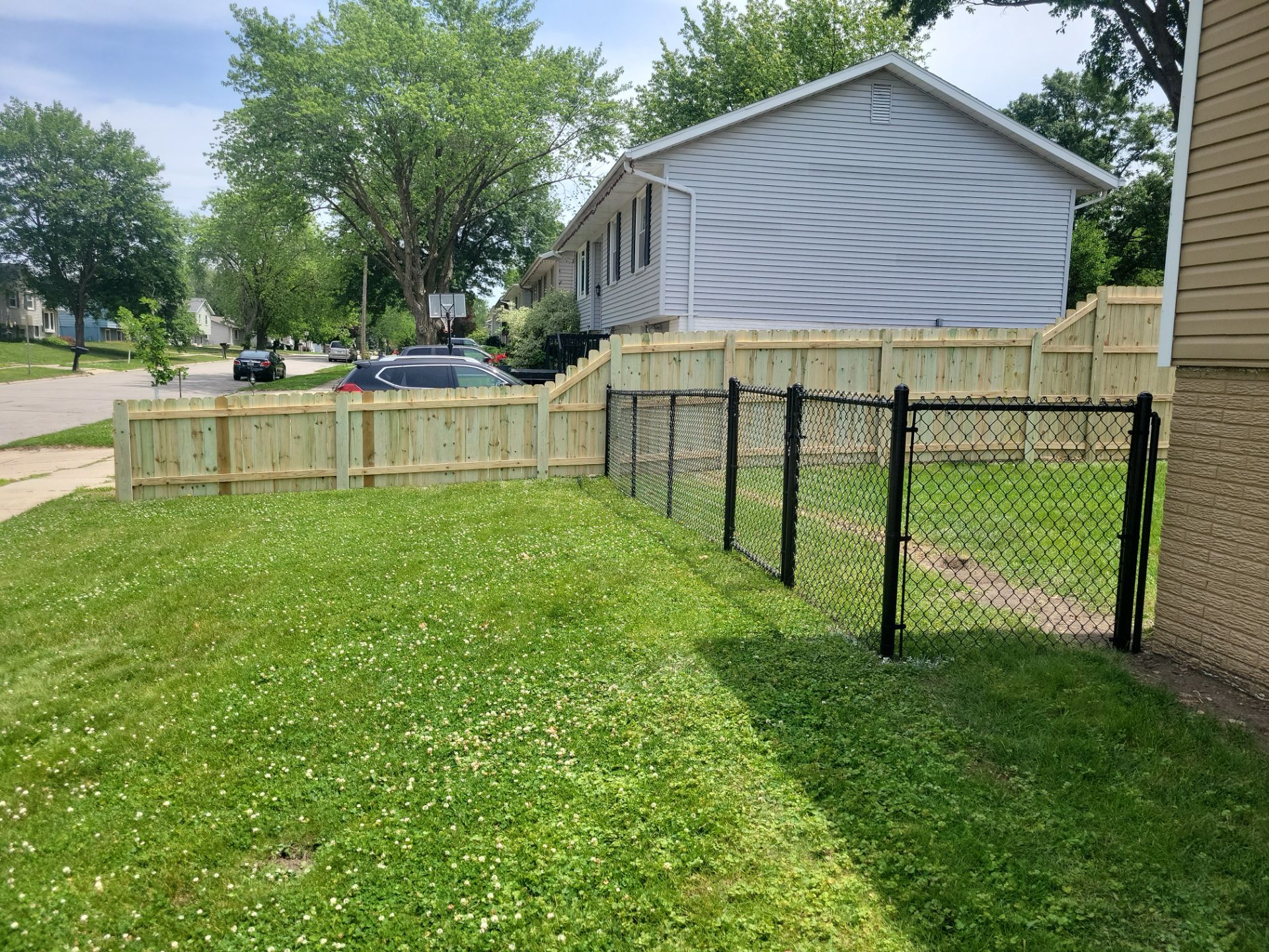 Project in Cedar Falls by Perfect Picket Fence and Stain