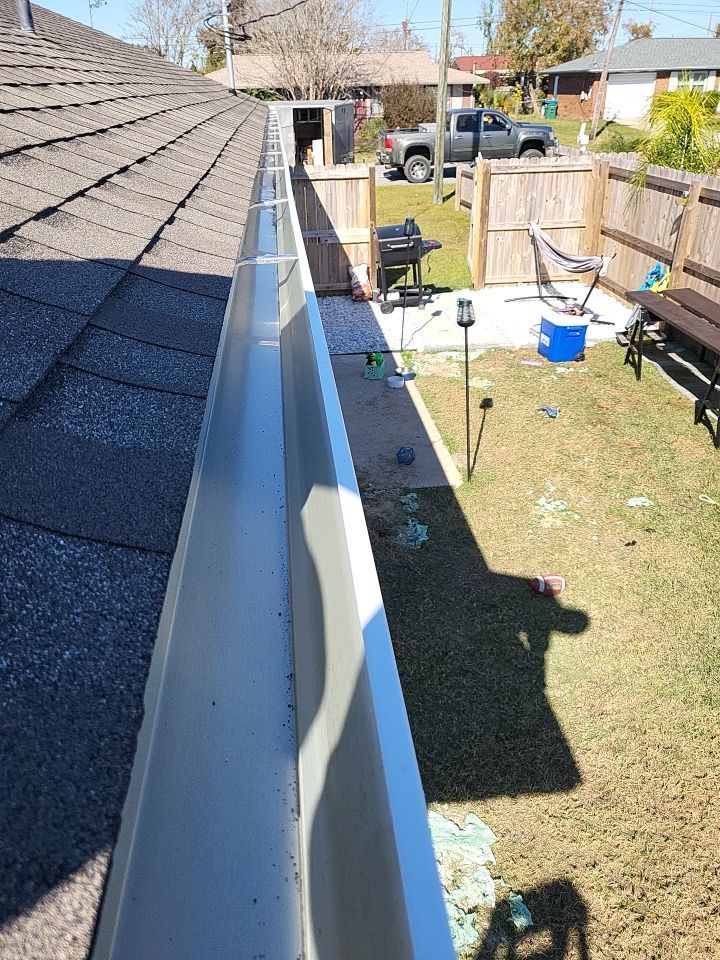 Gutter Installation using K-Style Gutters by Gutter Professors