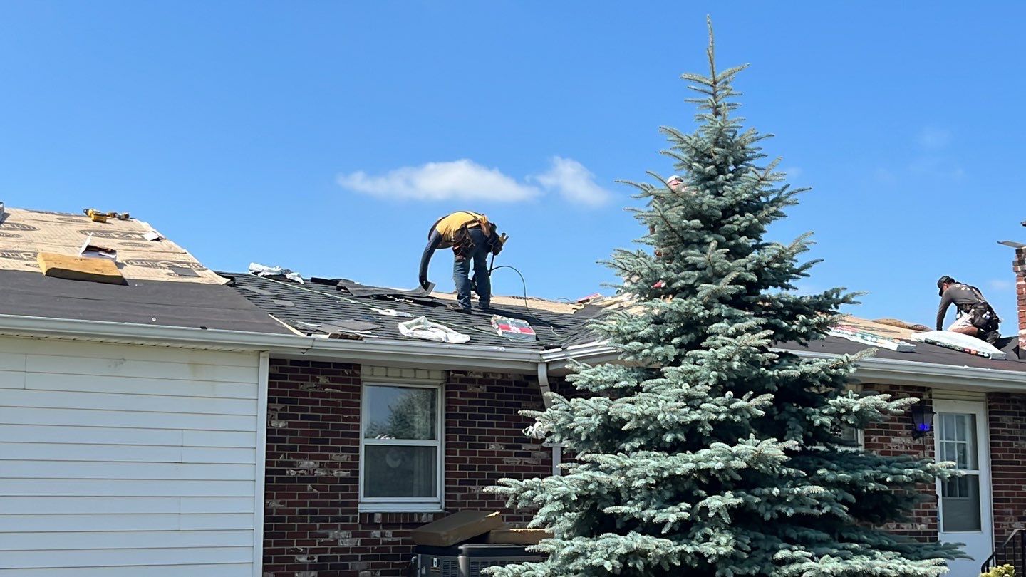 Residential Roofing Installation using GAF Timberline HDZ Charcoal by Nitro Roofing and Construction