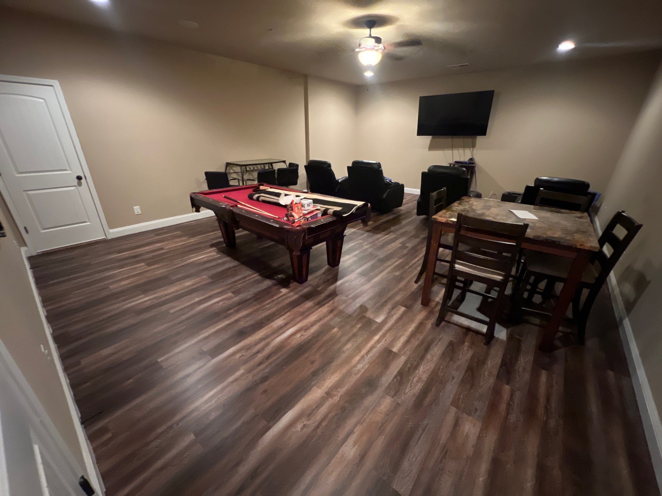 Multi-Room Interior Renovation and LVP Flooring Installation in Atlanta by Swift Home Renovations 