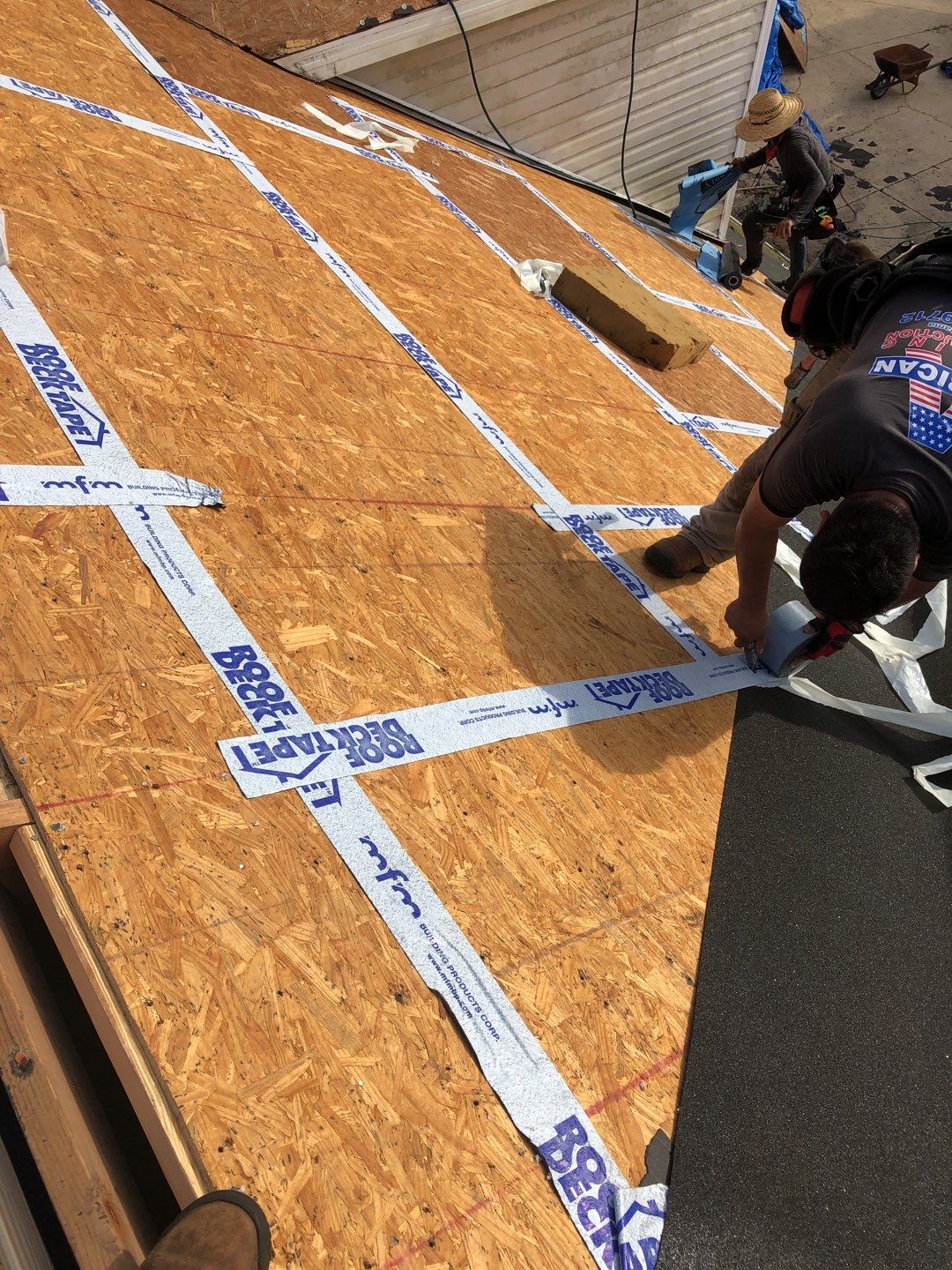 Residential Roofing Installation using Roof Replacement by American Roofing & Construction LLC