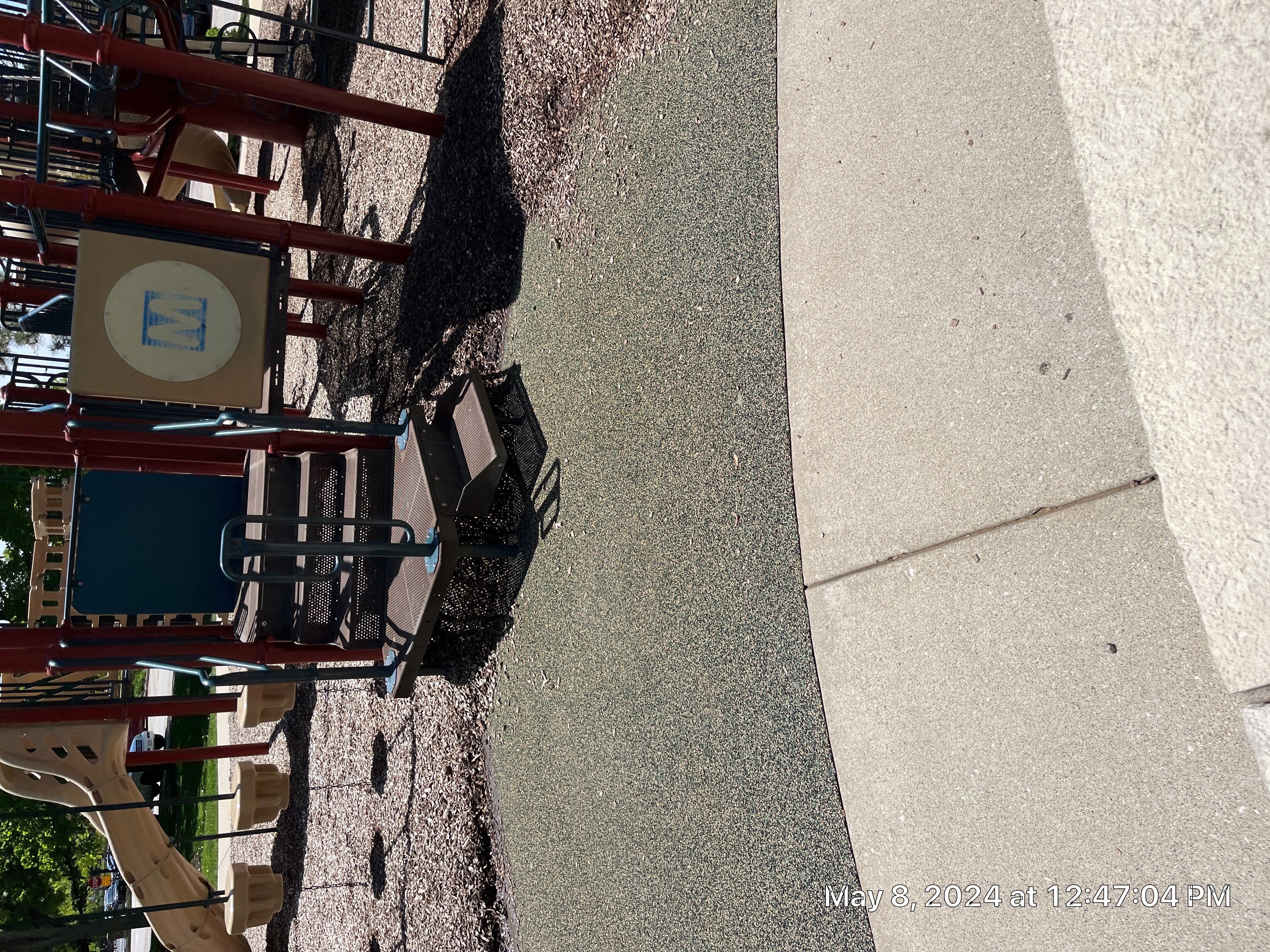 Playground cleaning by Northern Power Washing LLC.