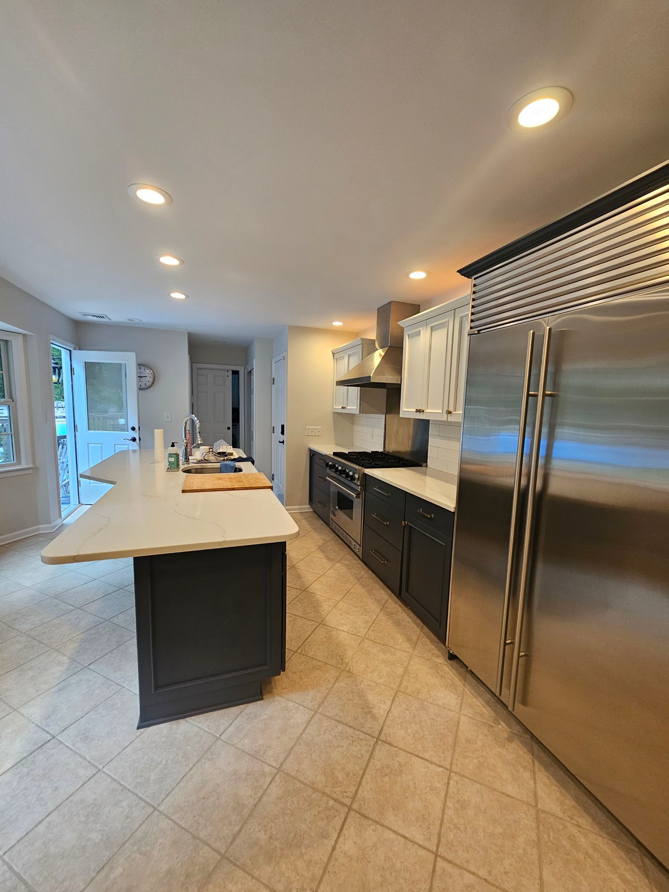 Chic Kitchen Cabinet Refinishing Project by Spectrum Painting, LLC