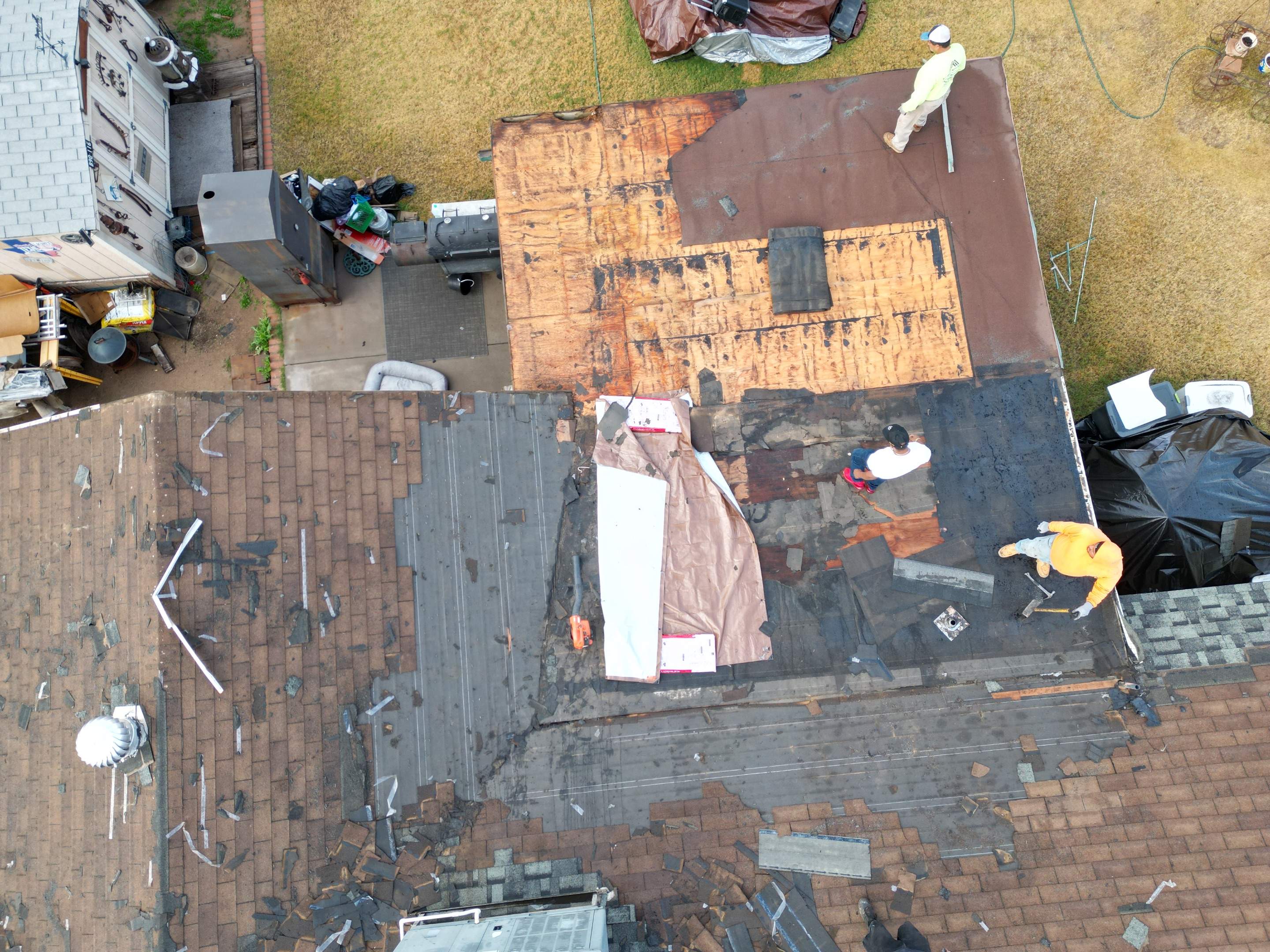 Rick's Interior & Full Re-Roof by All Storm Roofing & Construction