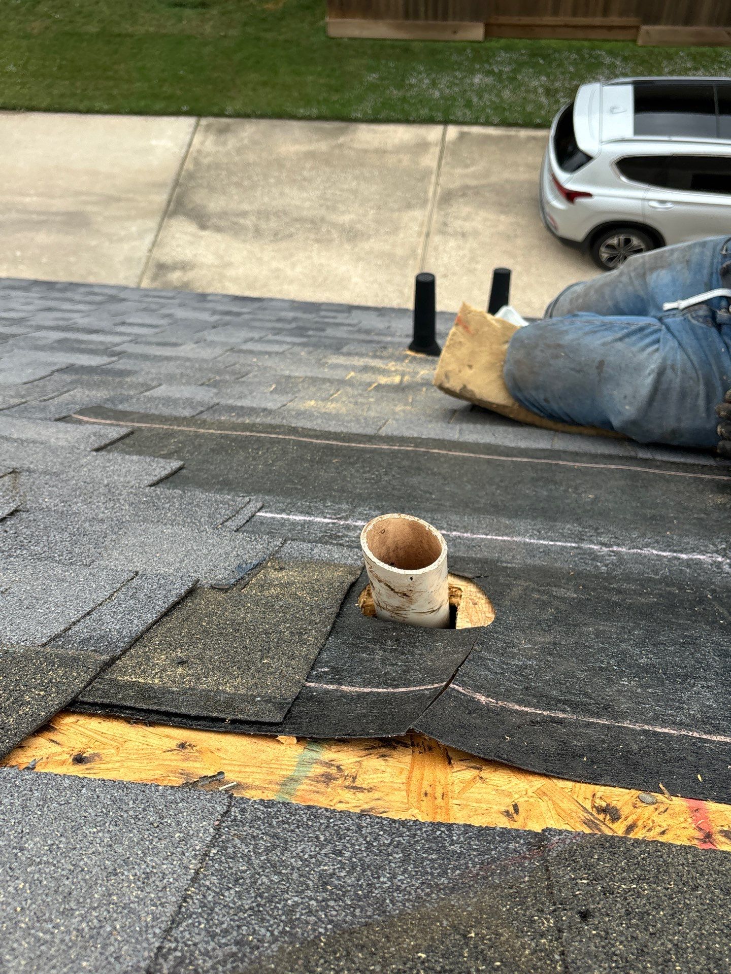 Residential Roofing Repair using Owen's Corning Duration (Lifetime) Shingles by Roof Repair Company