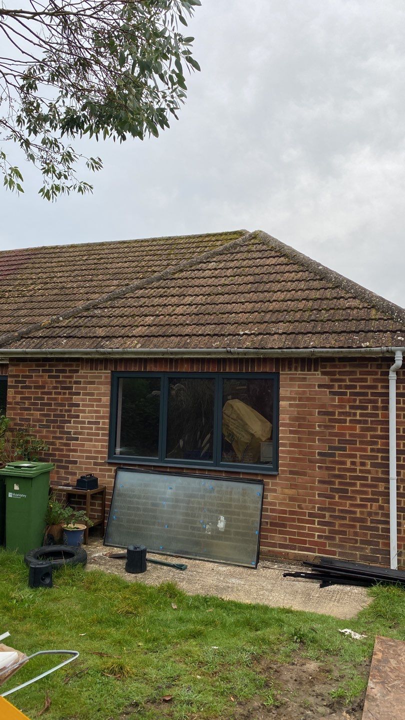 Roof Clean - Moss Removal using Mosmatic FSC and Biocide by Ges Exterior Cleaning ltd