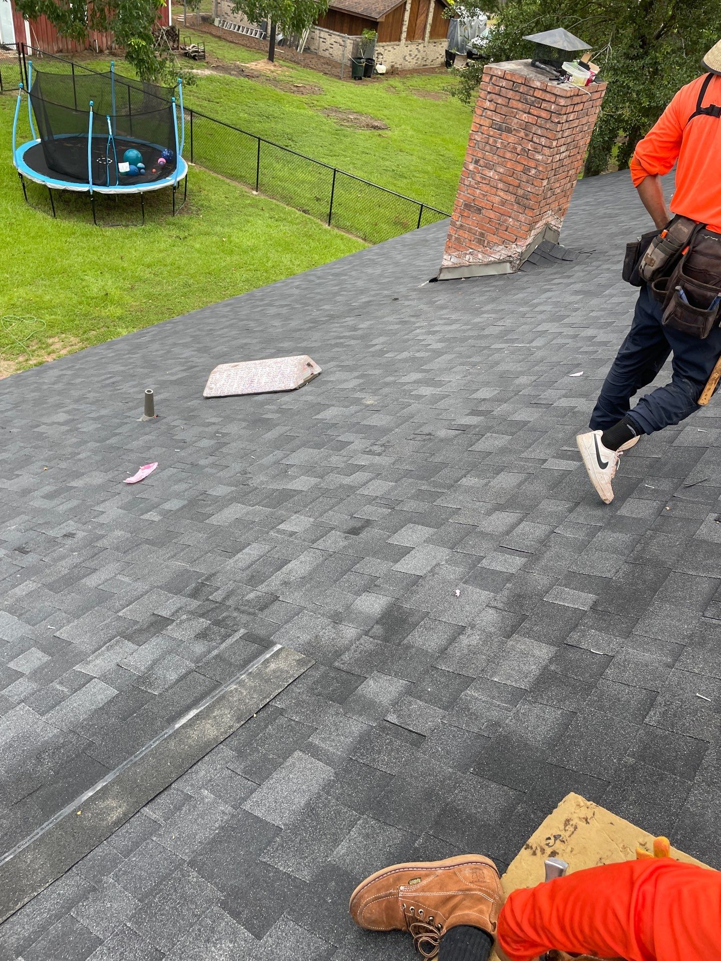 Residential Roofing Installation using Owen's Corning Duration (Lifetime) Shingles by Roof Repair Company