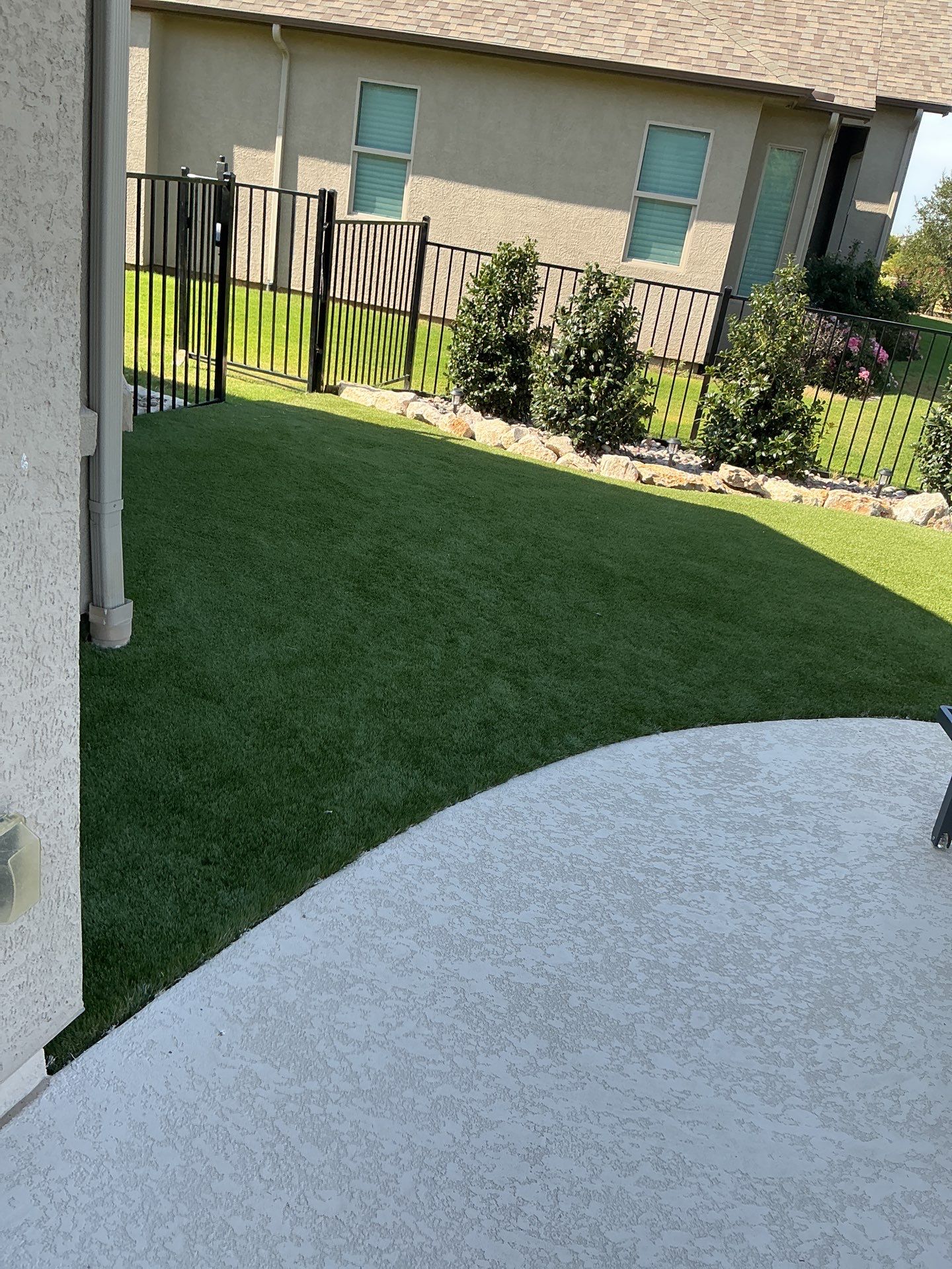 Project in Denton by Turf Concepts