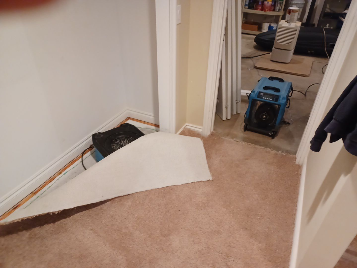 Project in West Bloomfield Township by EzDry Water Mitigation & Property Restoration