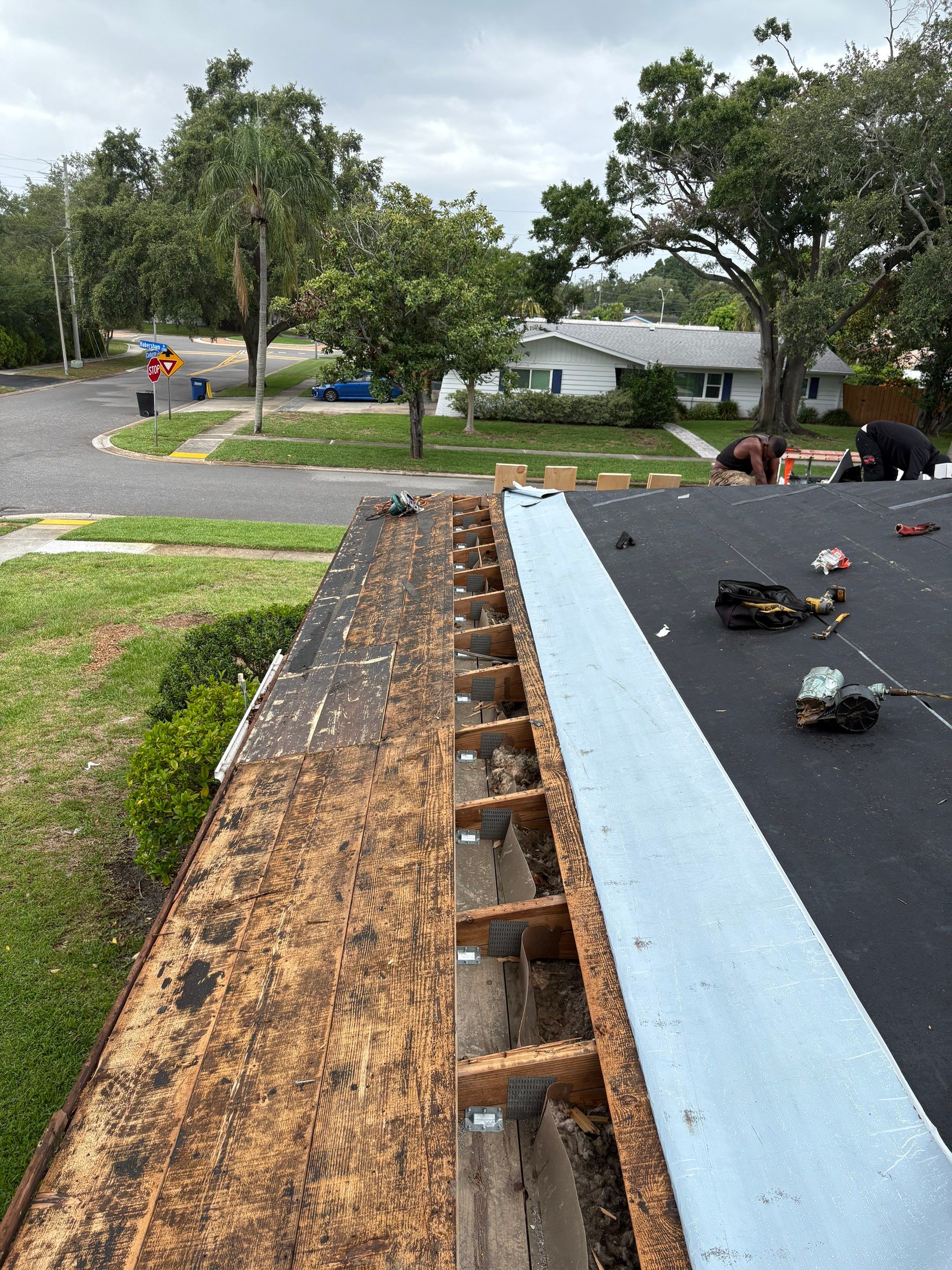 Project in Clearwater 33764 by Mitchell Roofing Company LLC 
