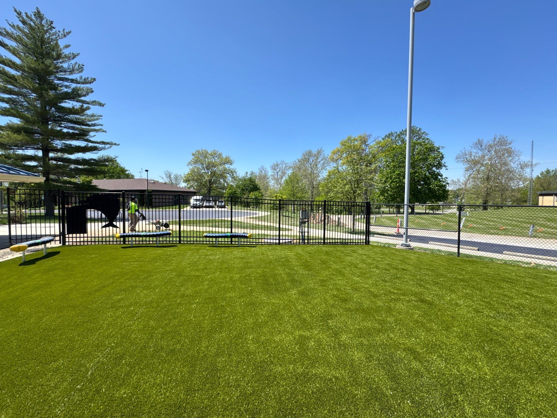 Playground Grass in Greenfield by ForeverLawn NEIN/INDY