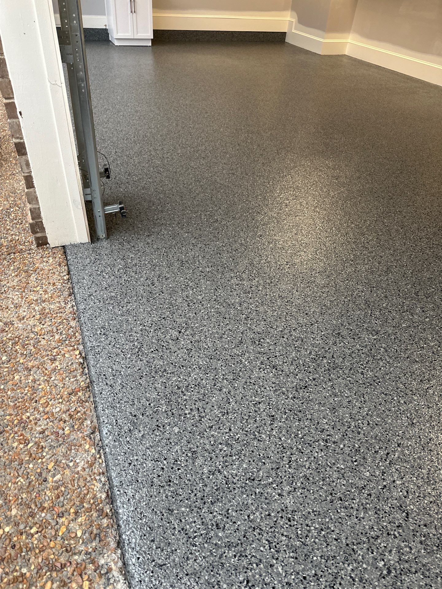 Garage Floor Coating using Nightfall by My Garage Floor Guys