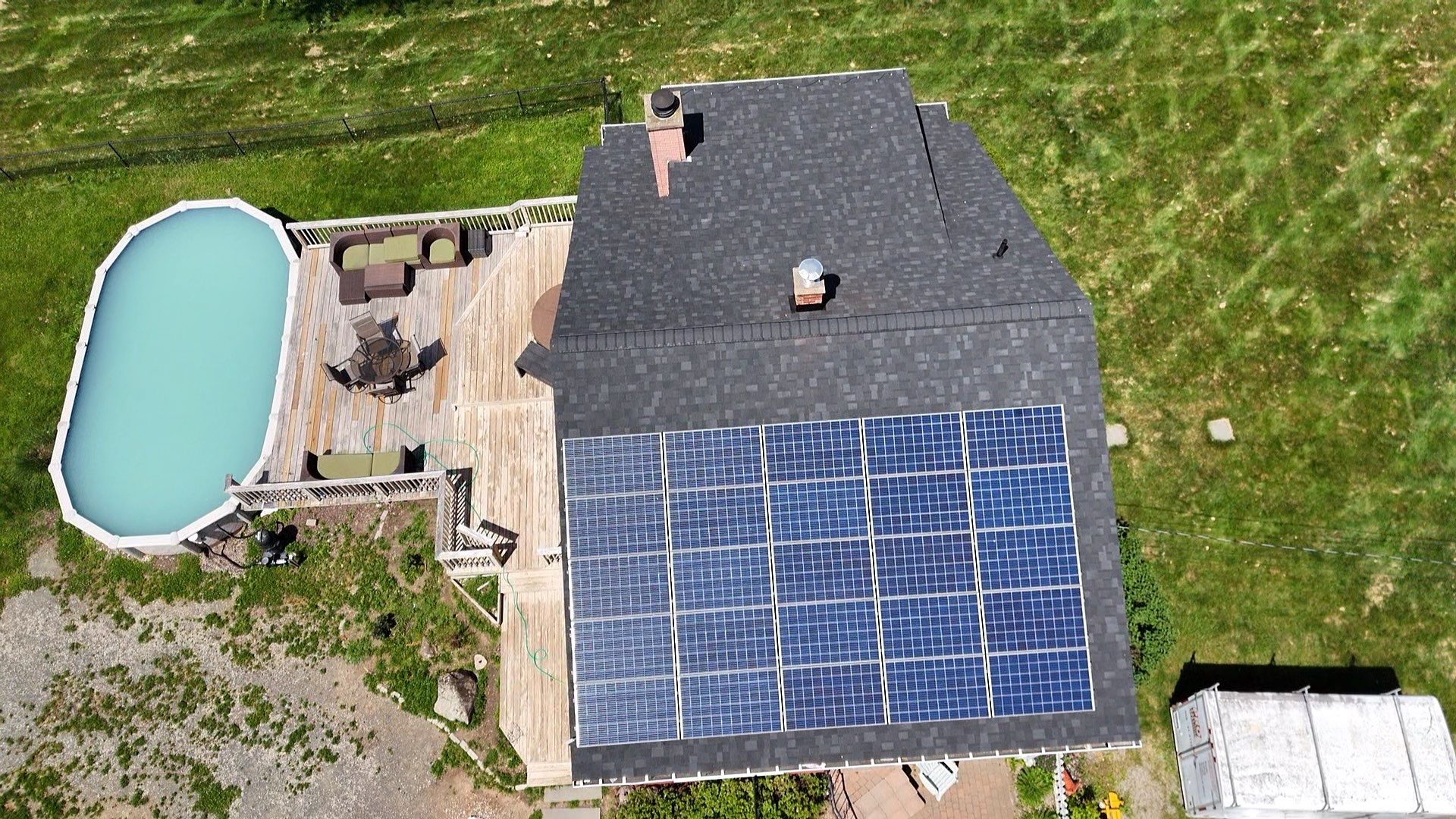 Solar Removal, Reinstall & Full Roof Replacement in Wilbraham, MA – Owens Corning Duration, Onyx Black by JOHNNYS PRO