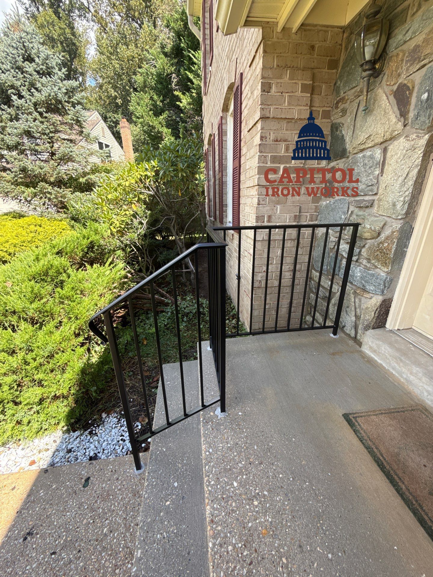 Classic Steel Picket Railings - Derwood, MD by Capitol Iron Works
