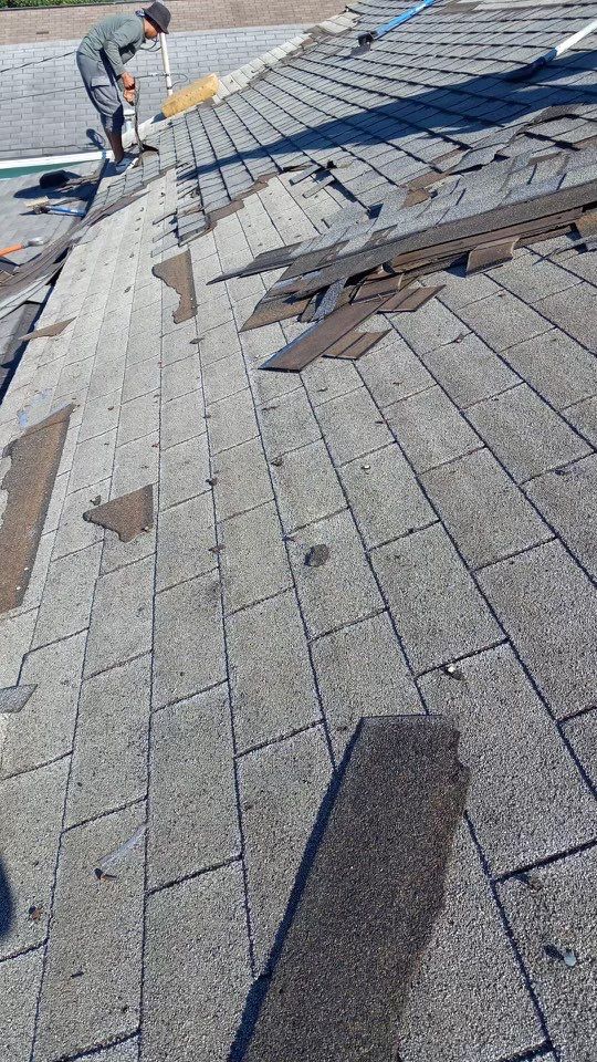 Residential Roofing Installation using Certainteed Landmark Shingles Colonial Slate Color by Secure Construction Company Inc