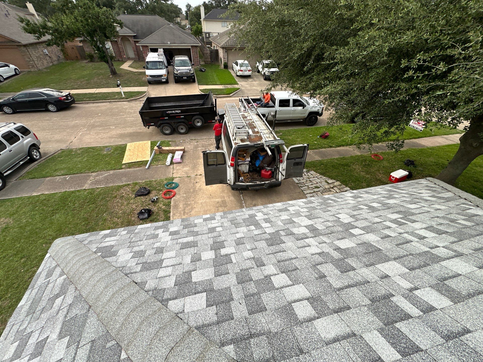 Project in Katy by Motion Roofing