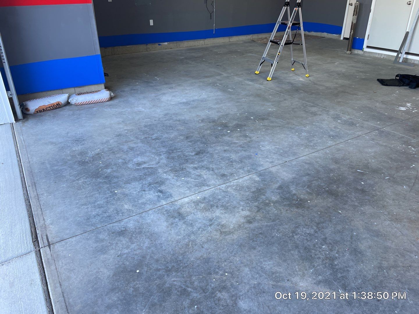 Garage Transformation using Slate Stone by Croc Coatings, LLC