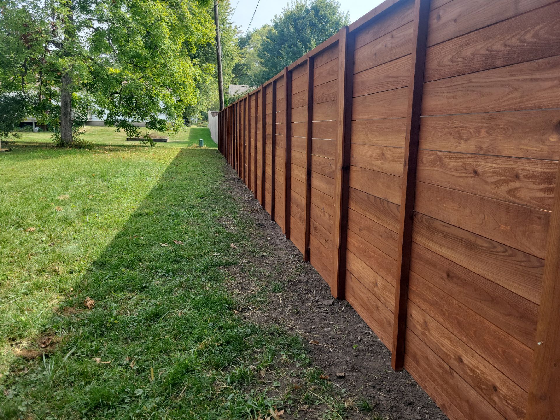 Project in Cedar Falls by Perfect Picket Fence and Stain